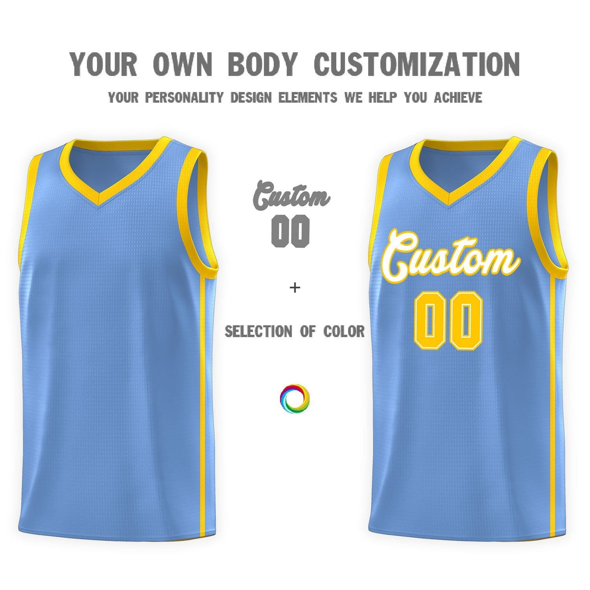 Custom Neon Green Navy-White Side Two-Tone Classic Sports Uniform Basketball Jersey |KXKSHOP