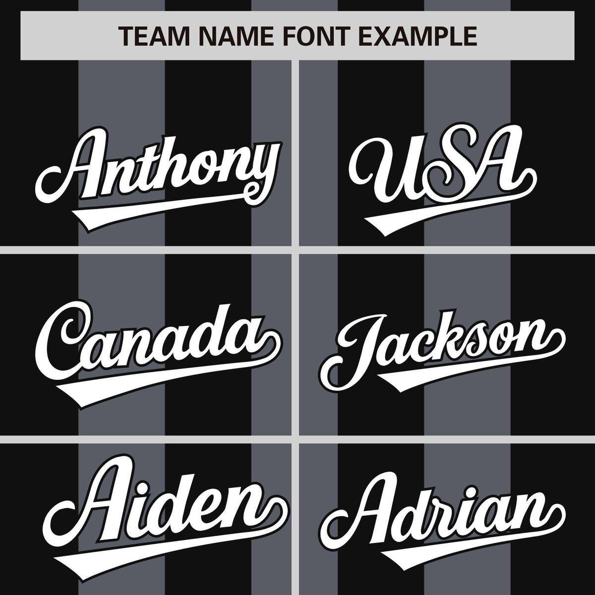 Custom Dark Gray Black Thick Stripe Fashion Authentic Baseball jersey | KXKSHOP
