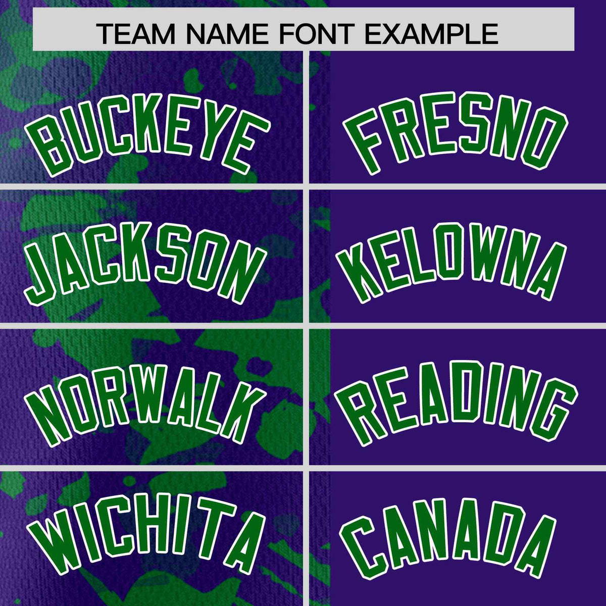 Custom Purple Green Split Personalized Graffiti Raglan Sleeve Authentic Baseball Jersey