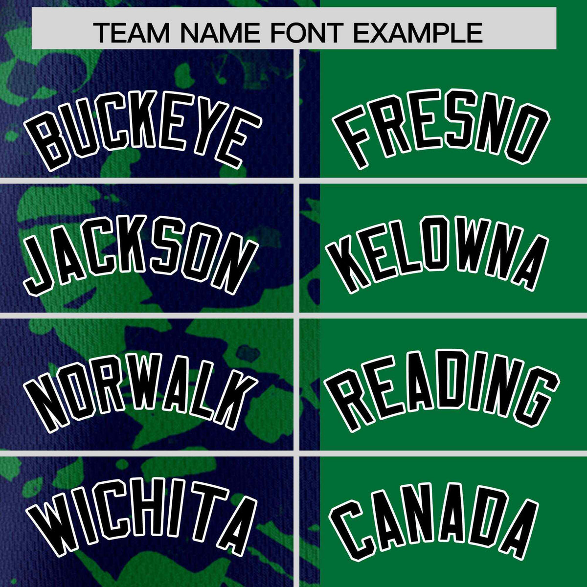 Custom Green Navy Split Personalized Graffiti Raglan Sleeve Authentic Baseball Jersey