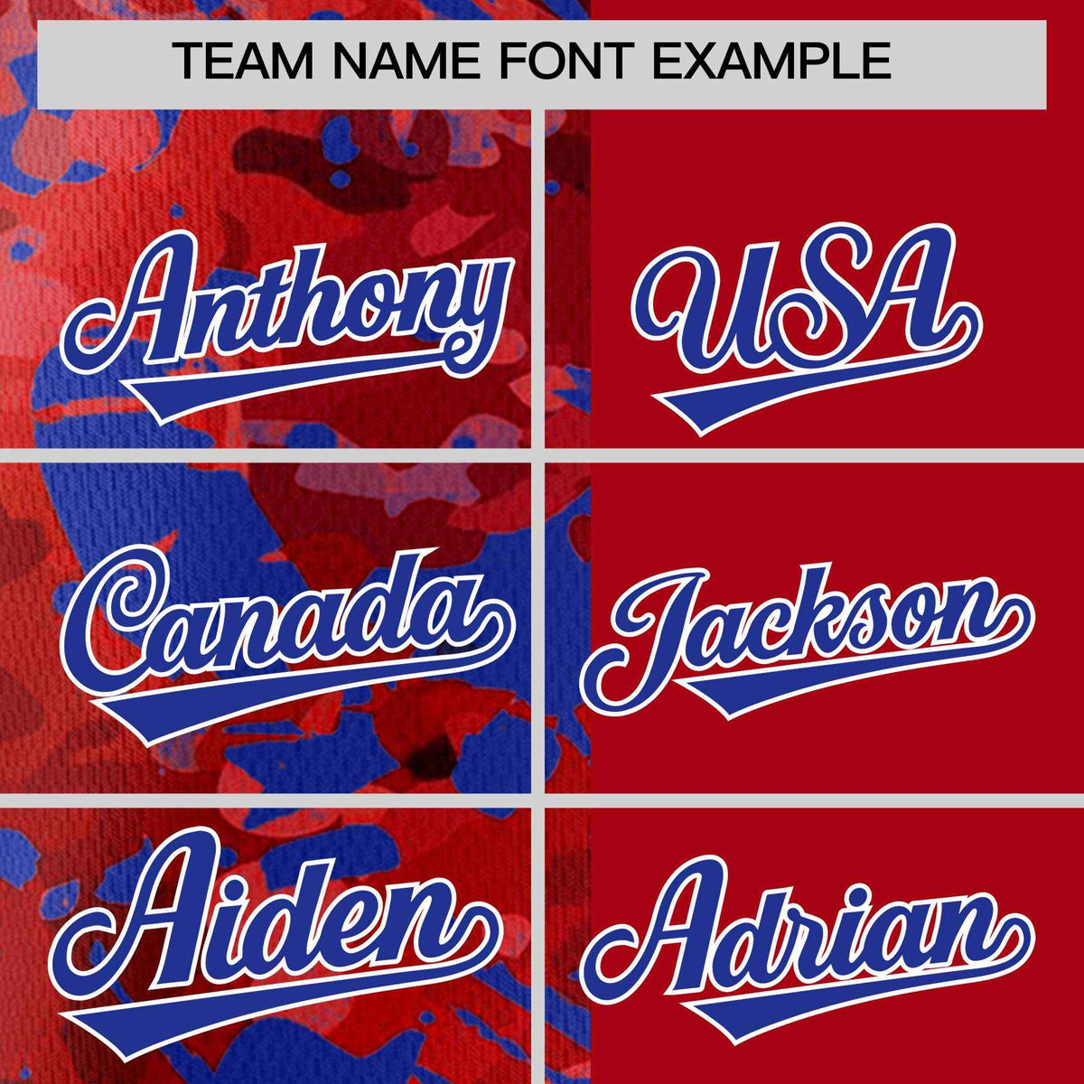 Custom Red Royal Split Personalized Graffiti Raglan Sleeve Authentic Baseball Jersey