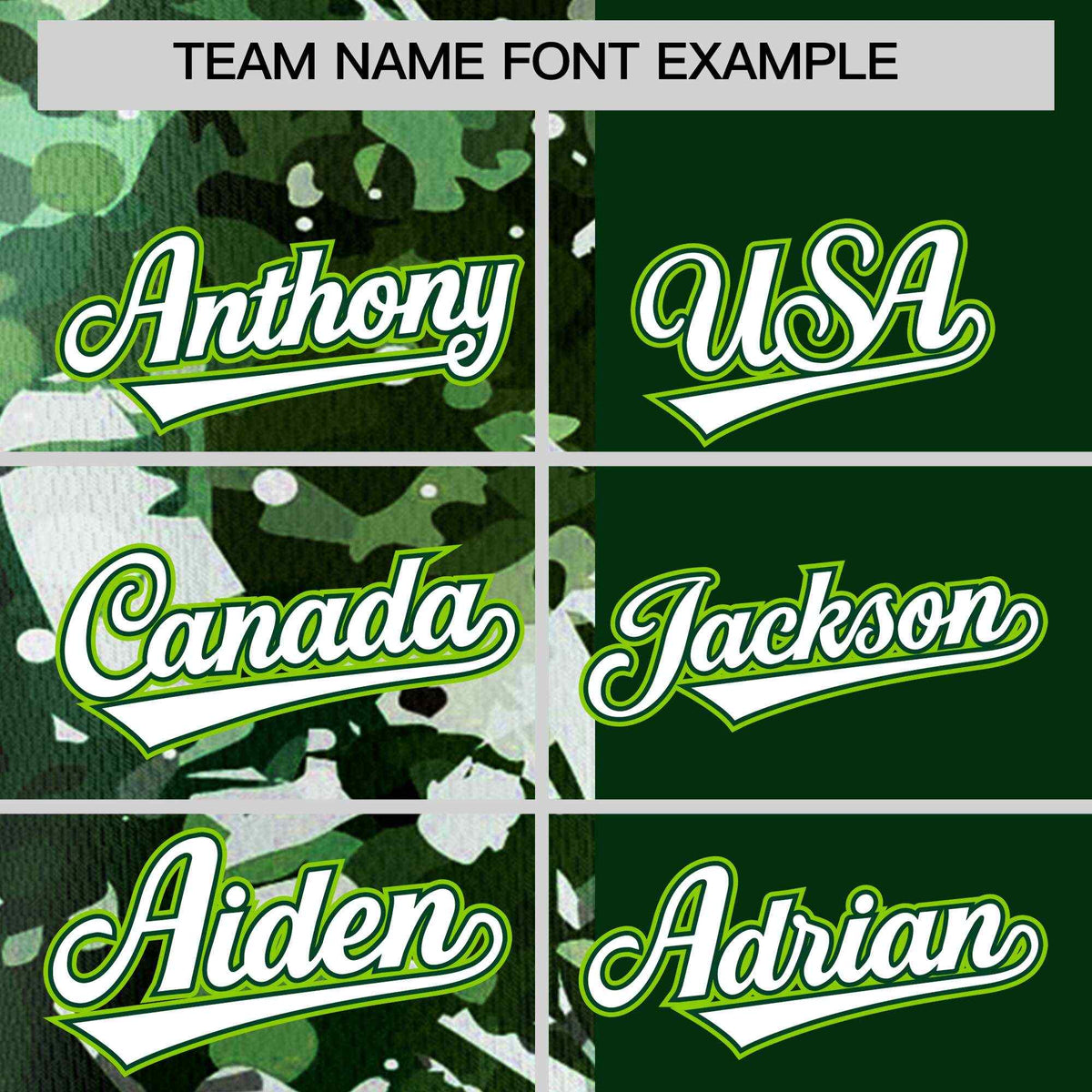 Custom Green White Split Personalized Graffiti Raglan Sleeve Authentic Baseball Jersey