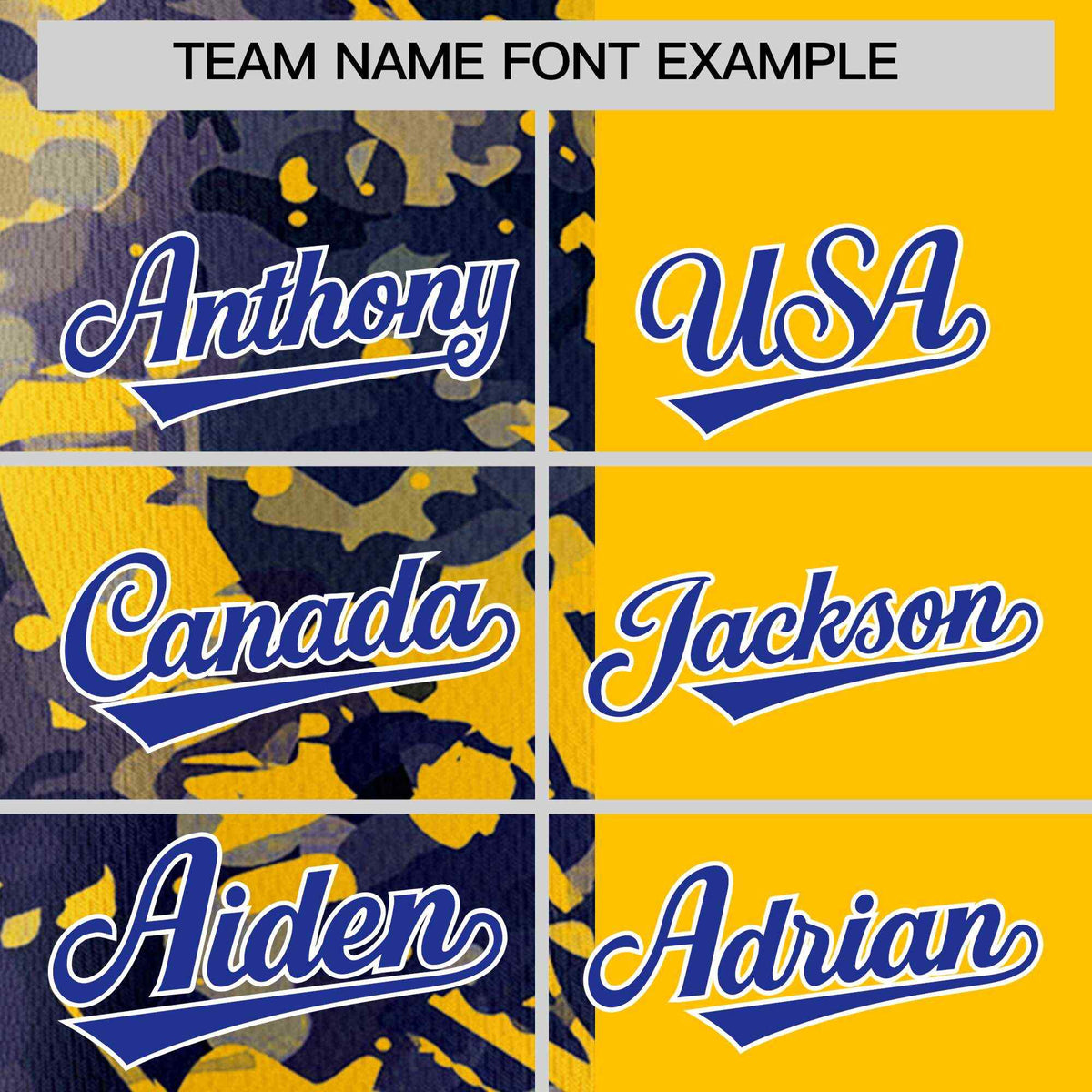 Custom Yellow Navy Split Personalized Graffiti Raglan Sleeve Authentic Baseball Jersey