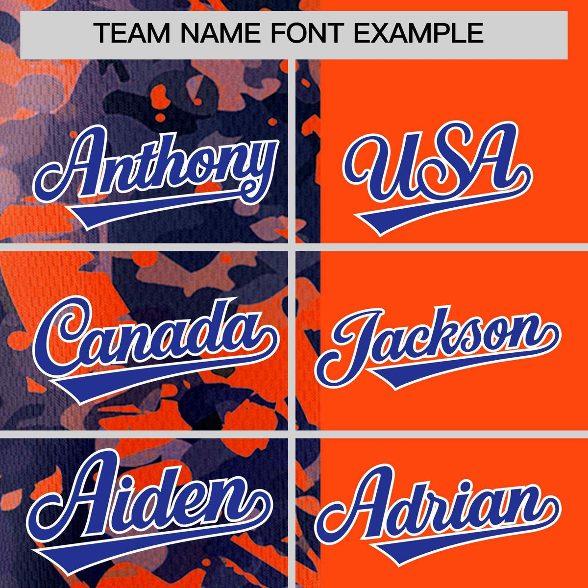 Custom Orange Navy Split Personalized Graffiti Raglan Sleeve Authentic Baseball Jersey