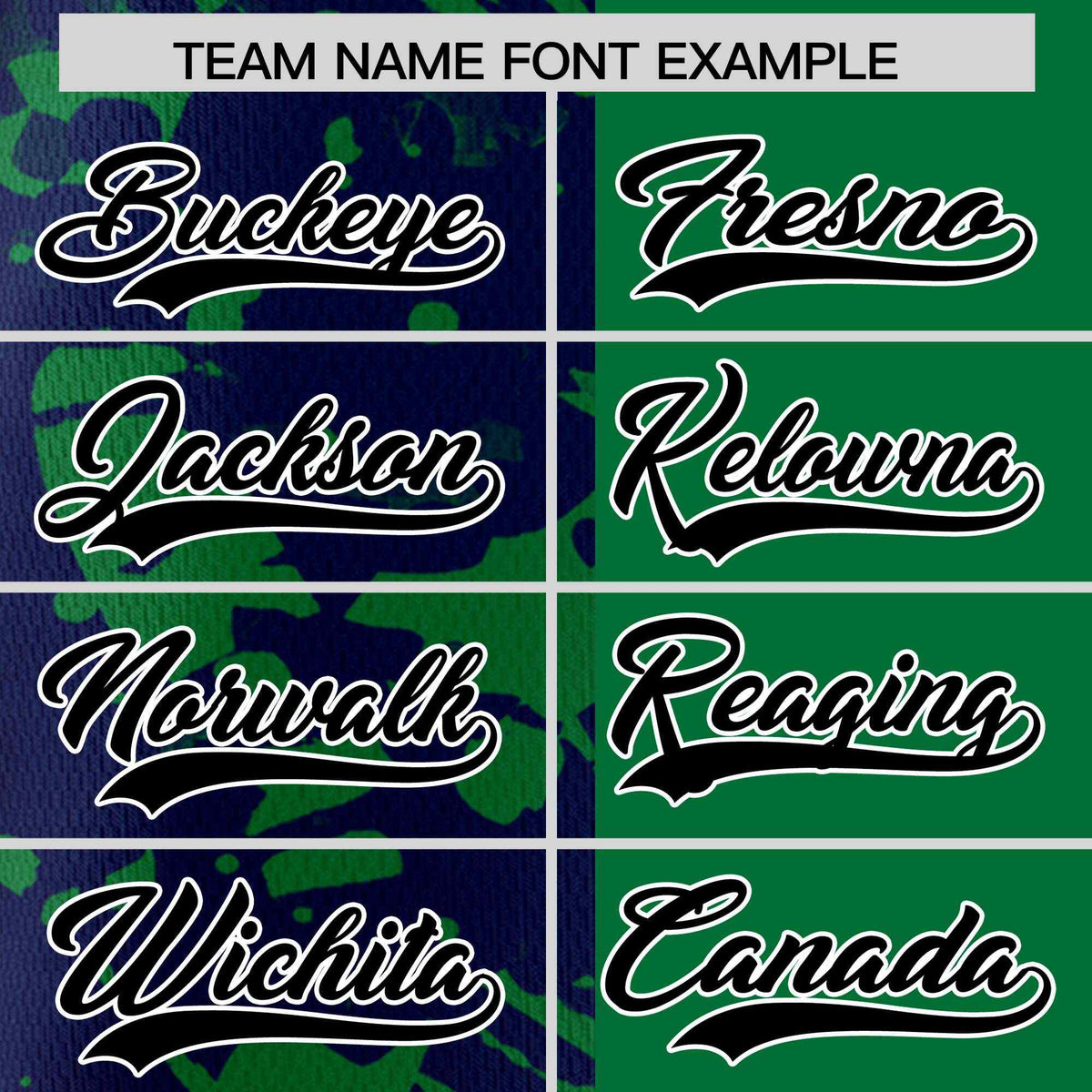 Custom Green Navy Split Personalized Graffiti Raglan Sleeve Authentic Baseball Jersey