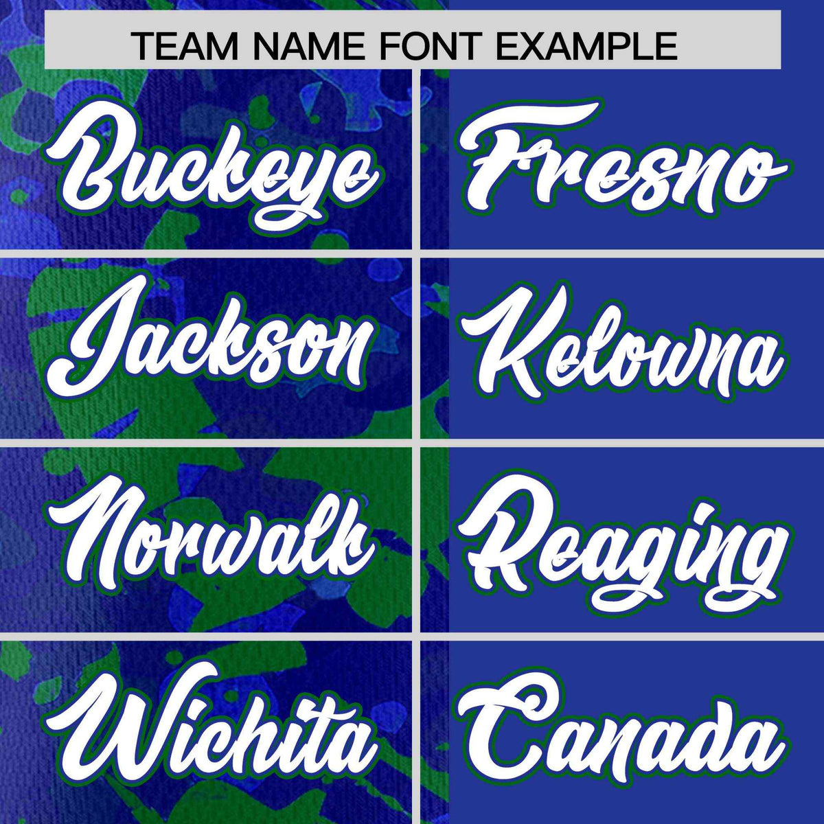 Custom Royal Green Split Personalized Graffiti Raglan Sleeve Authentic Baseball Jersey