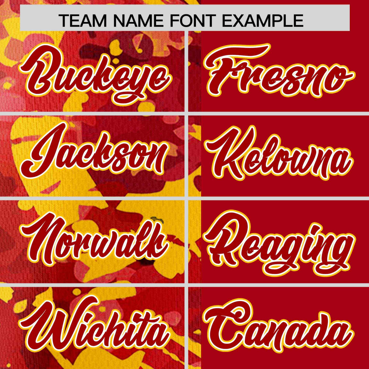 Custom Red Yellow Split Personalized Graffiti Raglan Sleeve Authentic Baseball Jersey