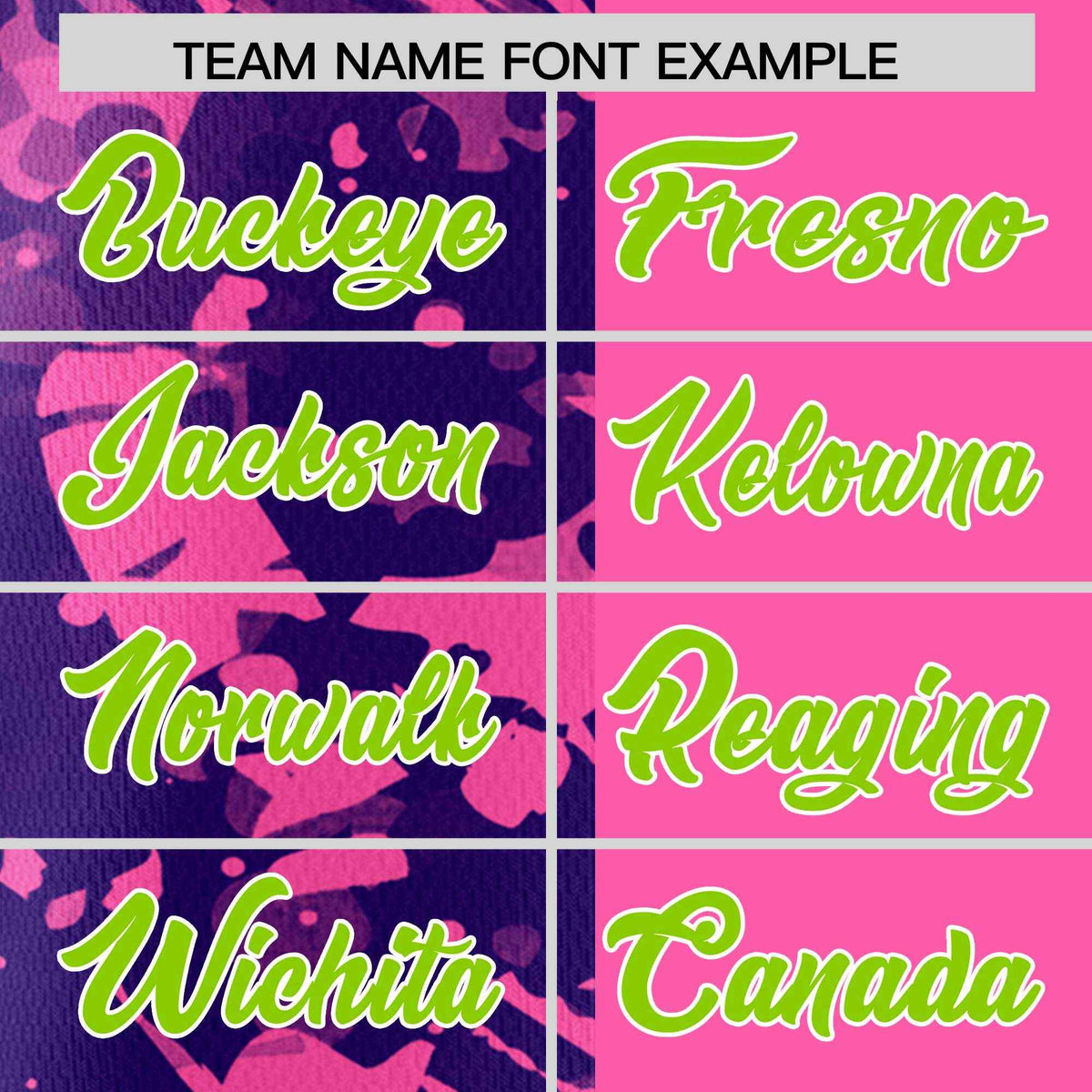 Custom Pink Purple Split Personalized Graffiti Raglan Sleeve Authentic Baseball Jersey