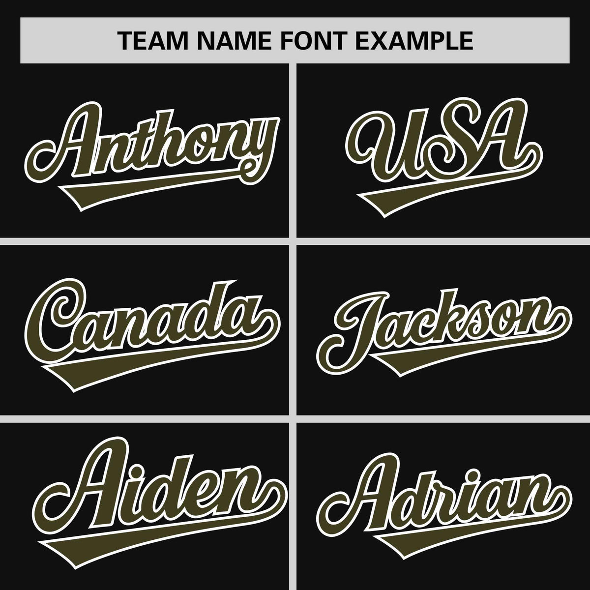 Custom Black Olive Personalized Horizontal Stripe Authentic Pullover Baseball Jersey | KXKSHOP