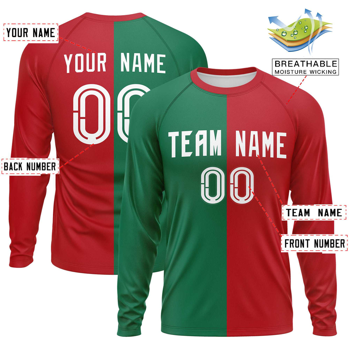 VVHL Green Red-White S7-Sicilian-Slicers T-Shirt | KXKSHOP