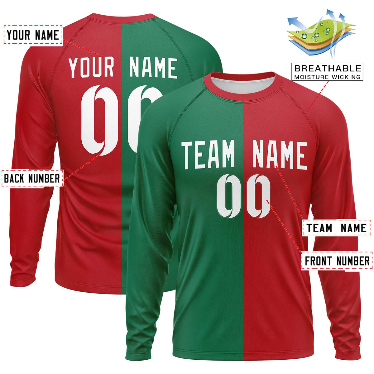 VVHL Green Red-White S7-Sicilian-Slicers T-Shirt | KXKSHOP