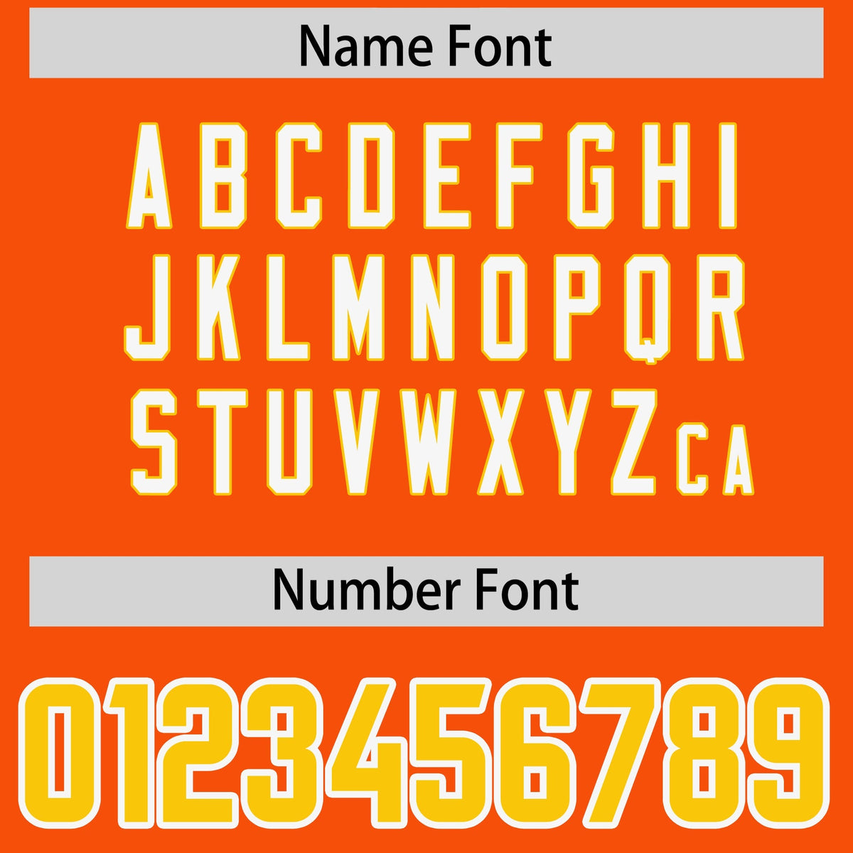 Custom Orange Personalized Shoulder Cut Two-Tone Authentic American Football Jersey