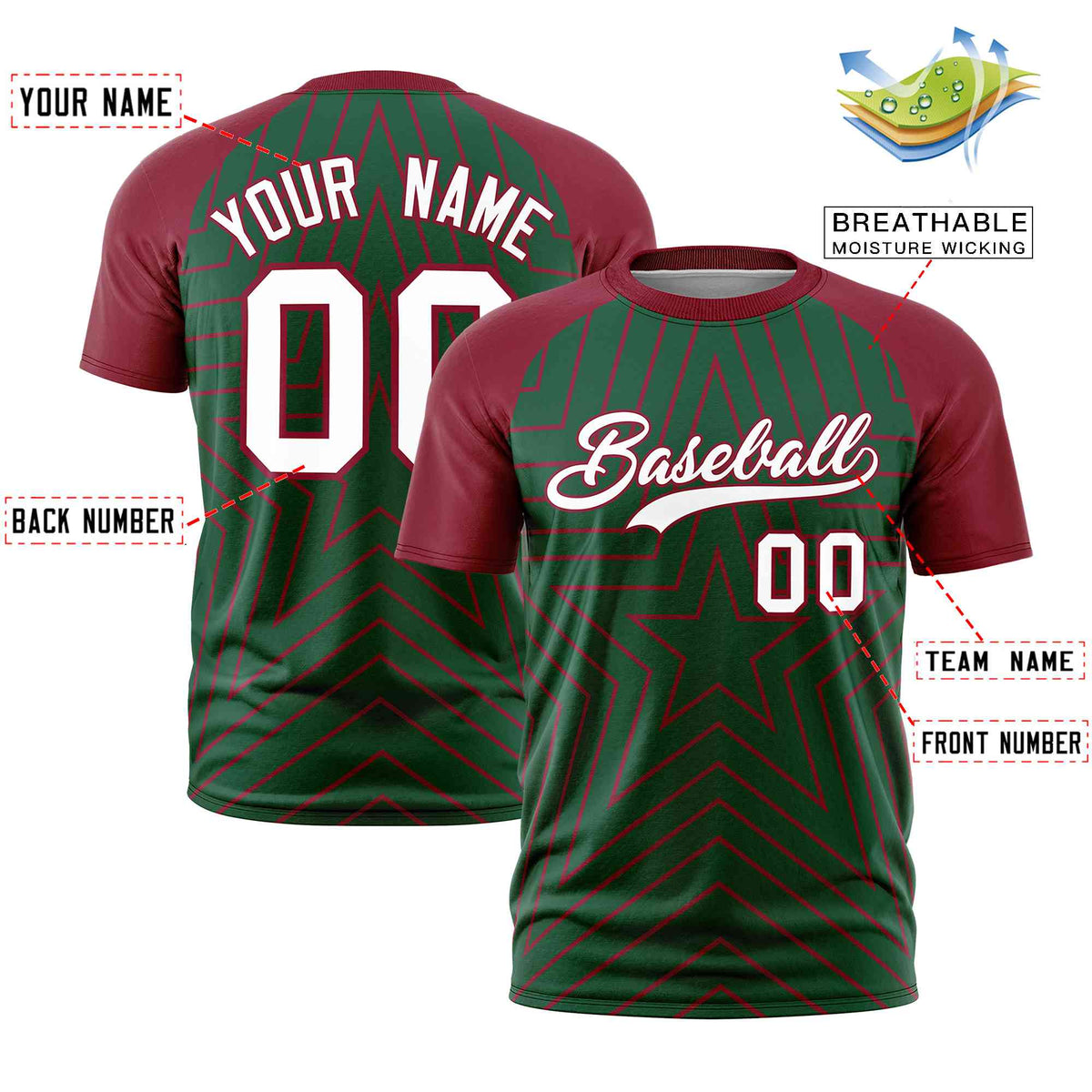 VVHL Green Red-White S7-Sicilian-Slicers T-Shirt | KXKSHOP
