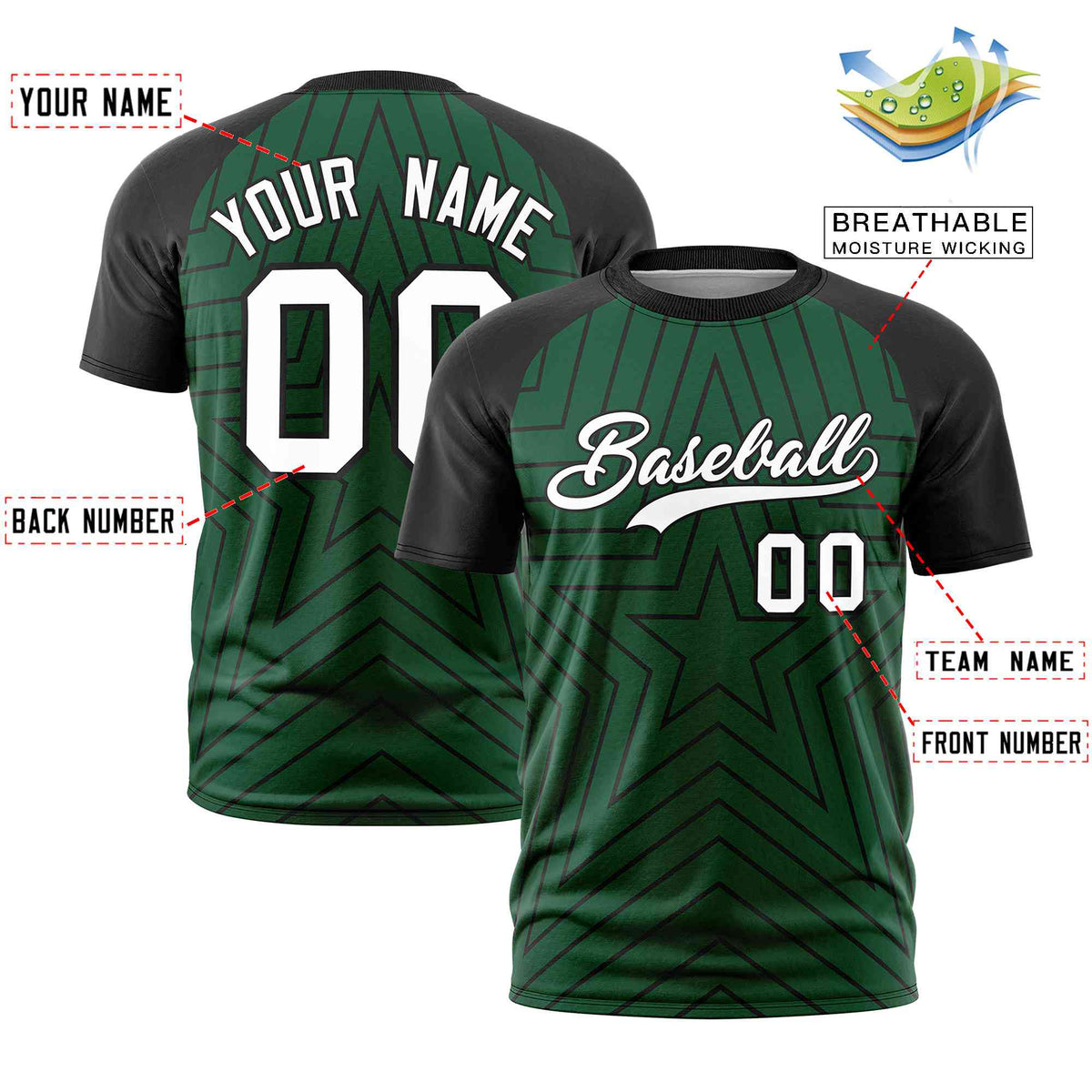 VVHL Green Red-White S7-Sicilian-Slicers T-Shirt | KXKSHOP