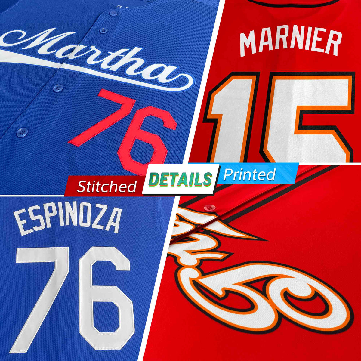 Custom Orange White-Navy American Flag Authentic Baseball Jersey