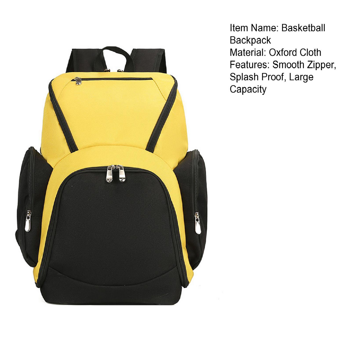 Custom Large Capacity Youth Large Sports Bag Travel Accessory Basketball Backpack