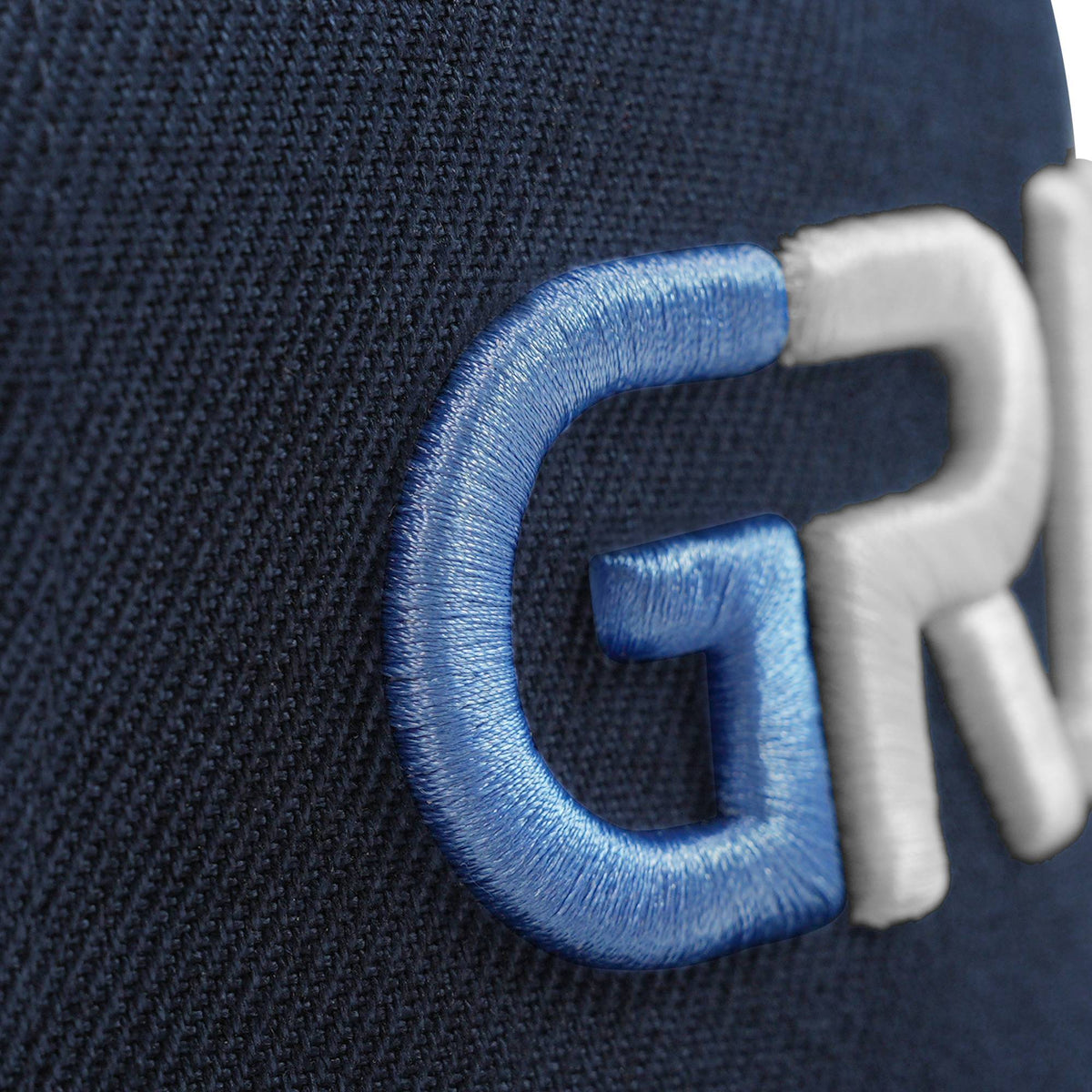 Custom White 3D Puff Embroidery Flat Embroidery Flat Eaves Sport Baseball Cap Design for Men/Women/Youth