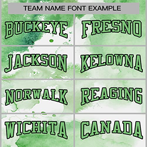 Custom Stitched Sportwear Green Graffiti Pattern Pullover Hoodie| KXKSHOP