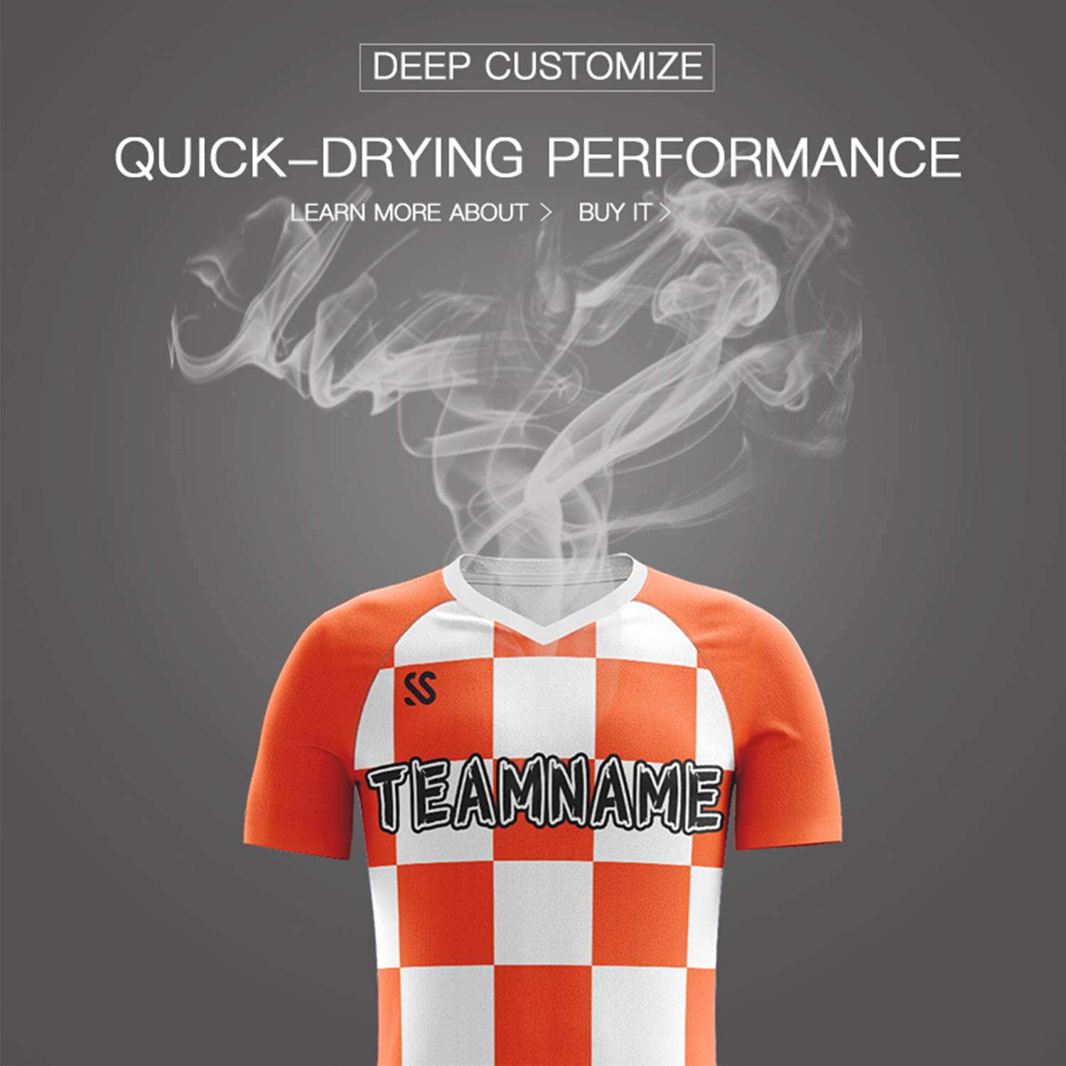 Custom Orange Black Casual Outdoor Football Kits Jersey | KXKSHOP