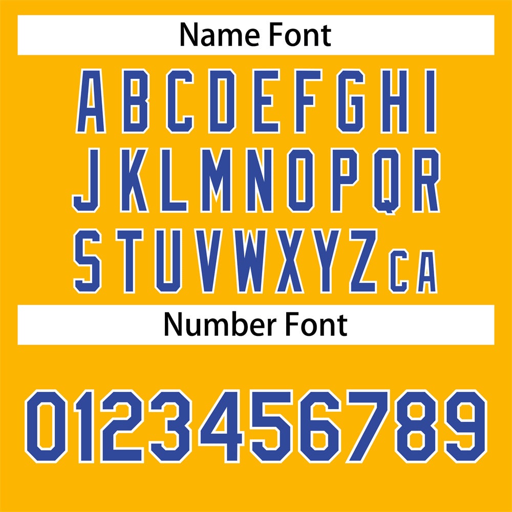 Custom Yellow White-Royal Classic Style Fashion Authentic Baseball Jersey