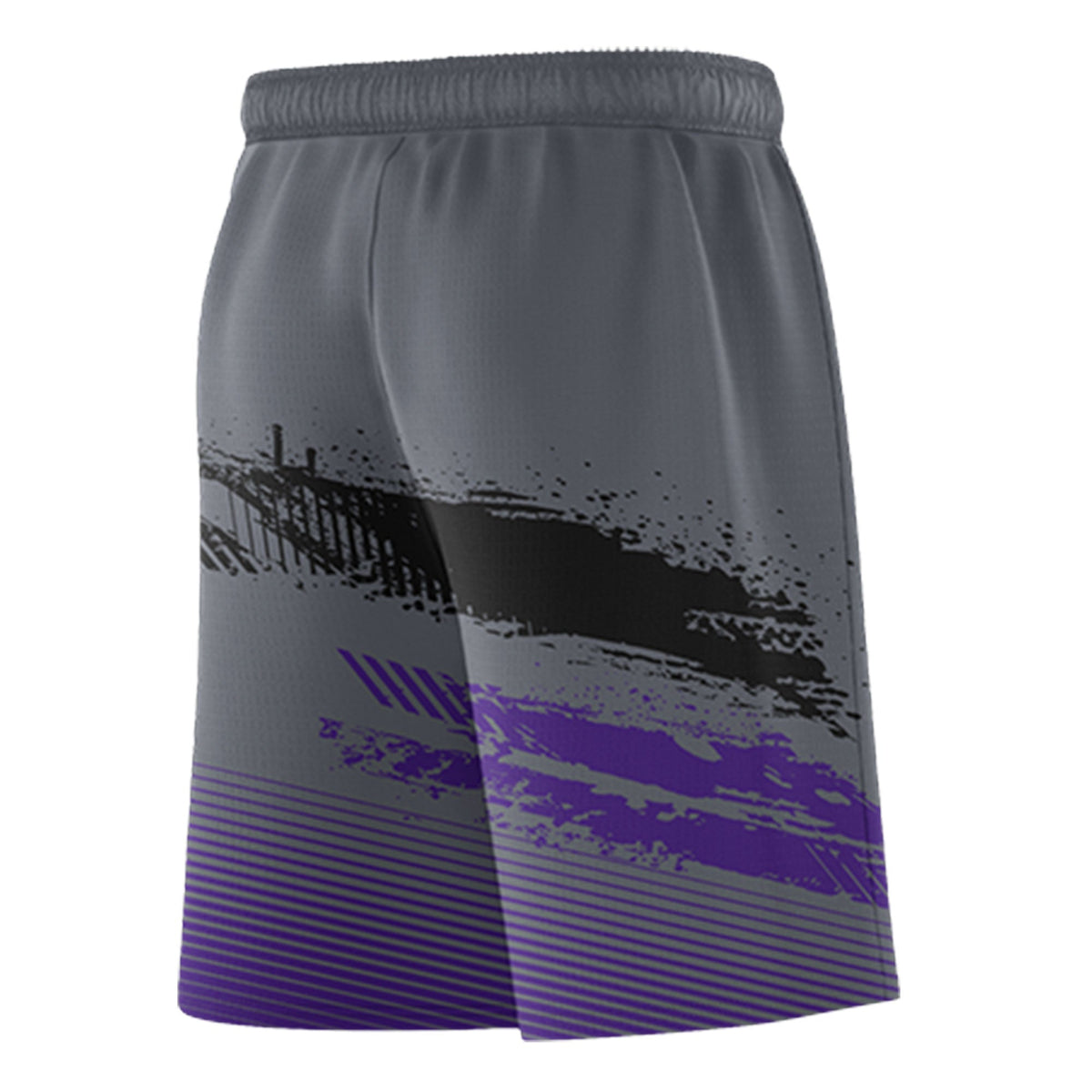 Custom Black Grey and Purple Graffiti Pattern Sports Uniform Basketball Jersey|KXKSHOP