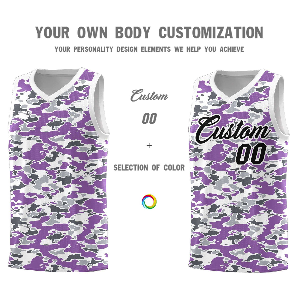 Custom Personalized Camo Kits Sports Uniform Basketball Jersey|KXKSHOP