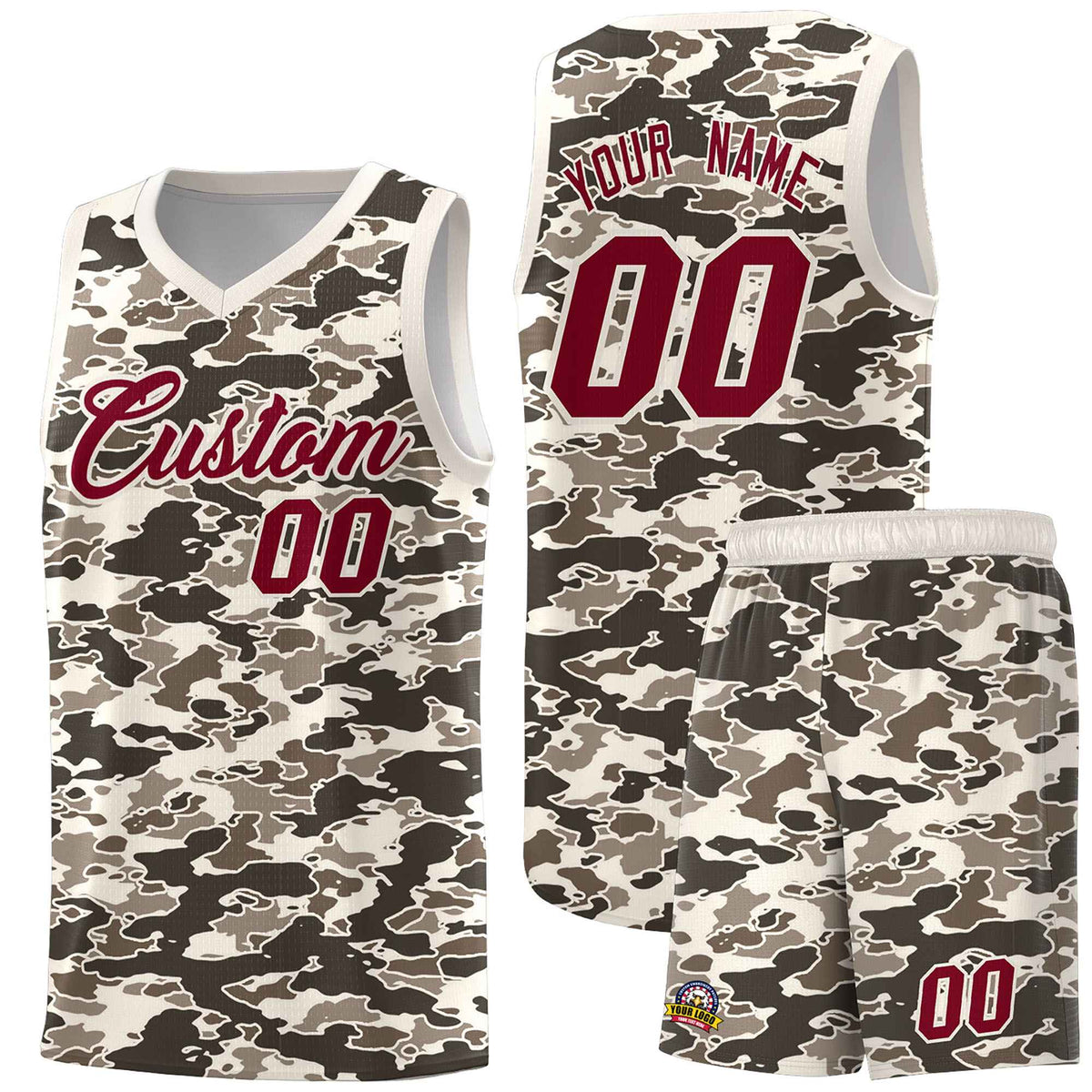 Custom Personalized Camo Kits Sports Uniform Basketball Jersey|KXKSHOP