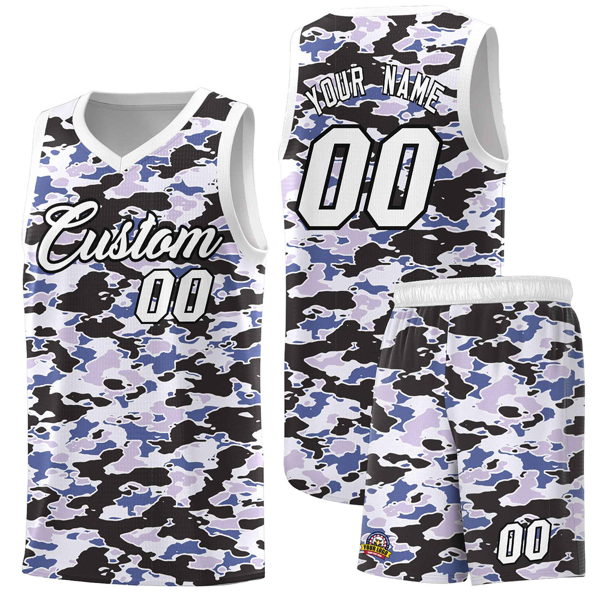 Custom Personalized Camo Kits Sports Uniform Basketball Jersey|KXKSHOP