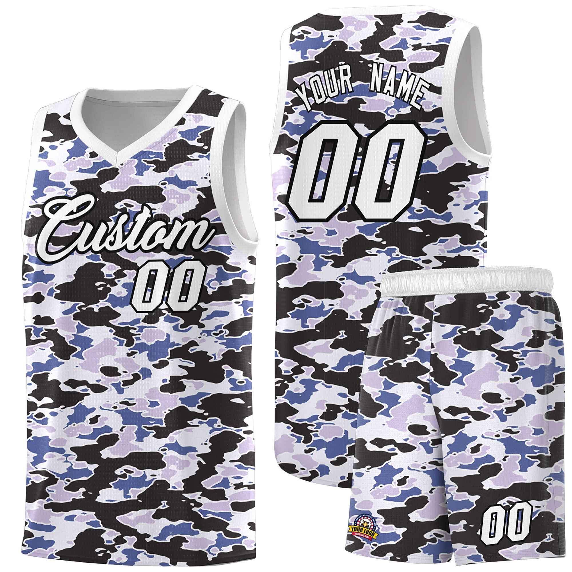 Custom Personalized Camo Kits Sports Uniform Basketball Jersey|KXKSHOP