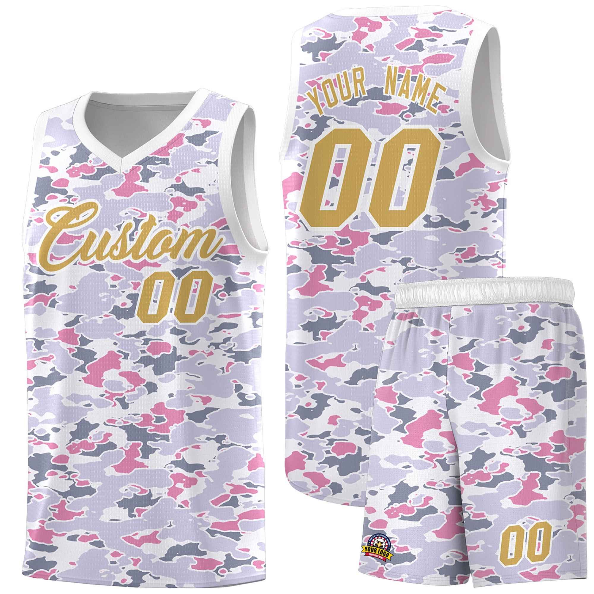 Custom Personalized Camo Kits Sports Uniform Basketball Jersey|KXKSHOP