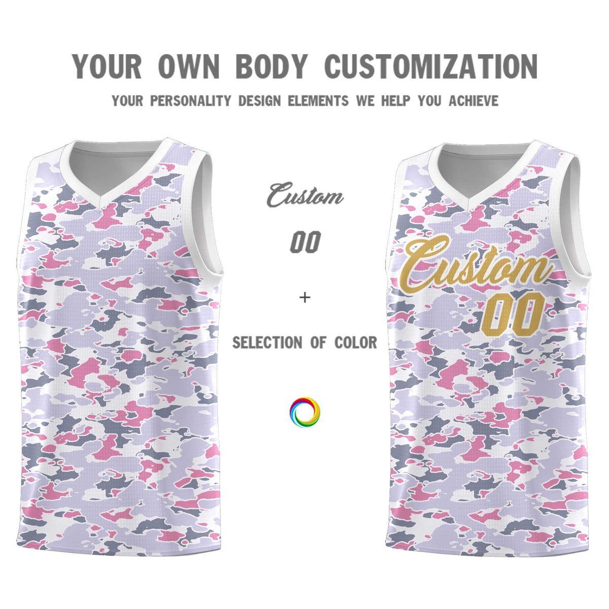 Custom Personalized Camo Kits Sports Uniform Basketball Jersey|KXKSHOP