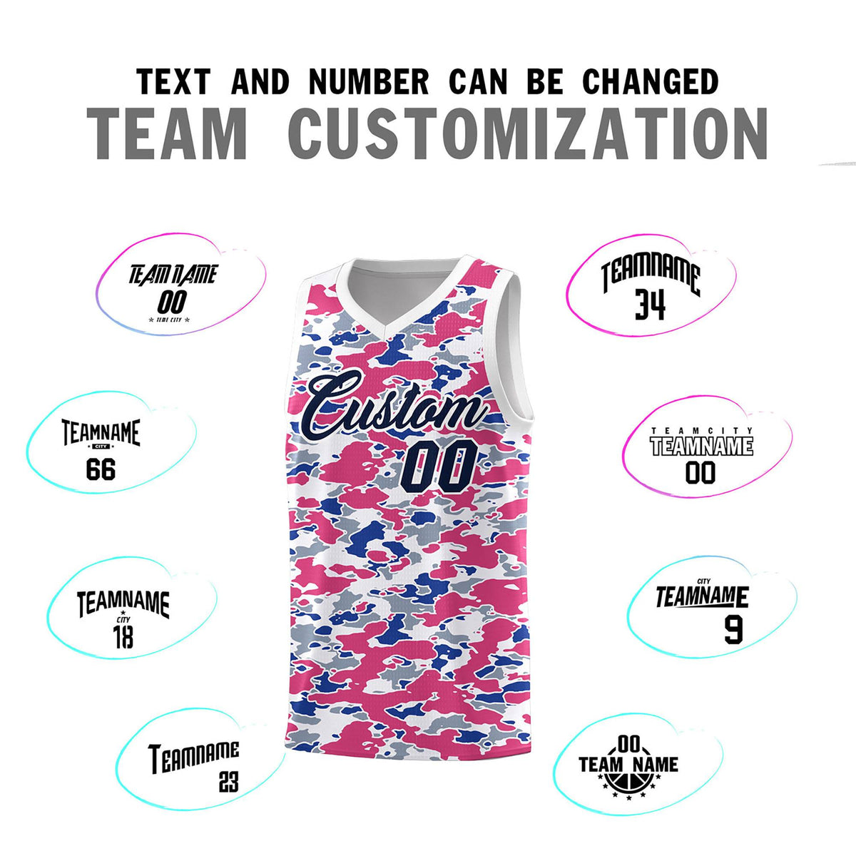 Custom Personalized Camo Kits Sports Uniform Basketball Jersey|KXKSHOP