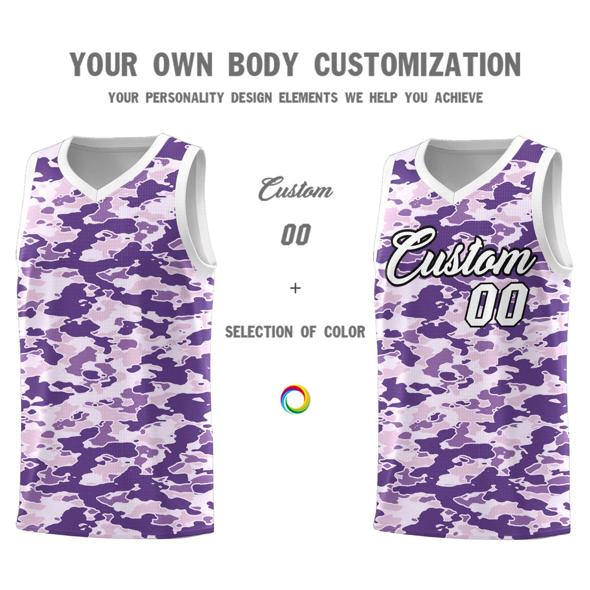 Custom Personalized Camo Kits Sports Uniform Basketball Jersey|KXKSHOP
