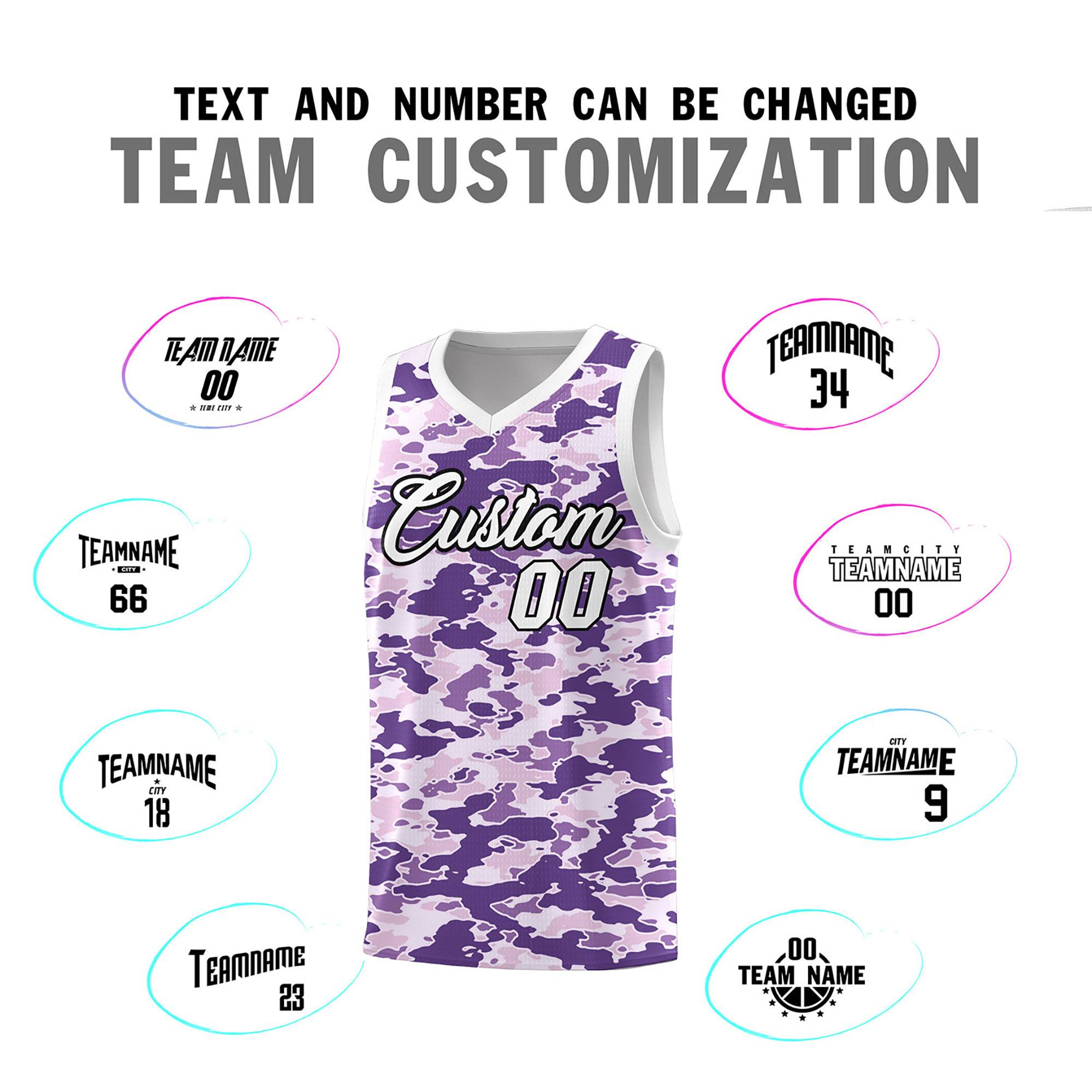 Custom Personalized Camo Kits Sports Uniform Basketball Jersey|KXKSHOP