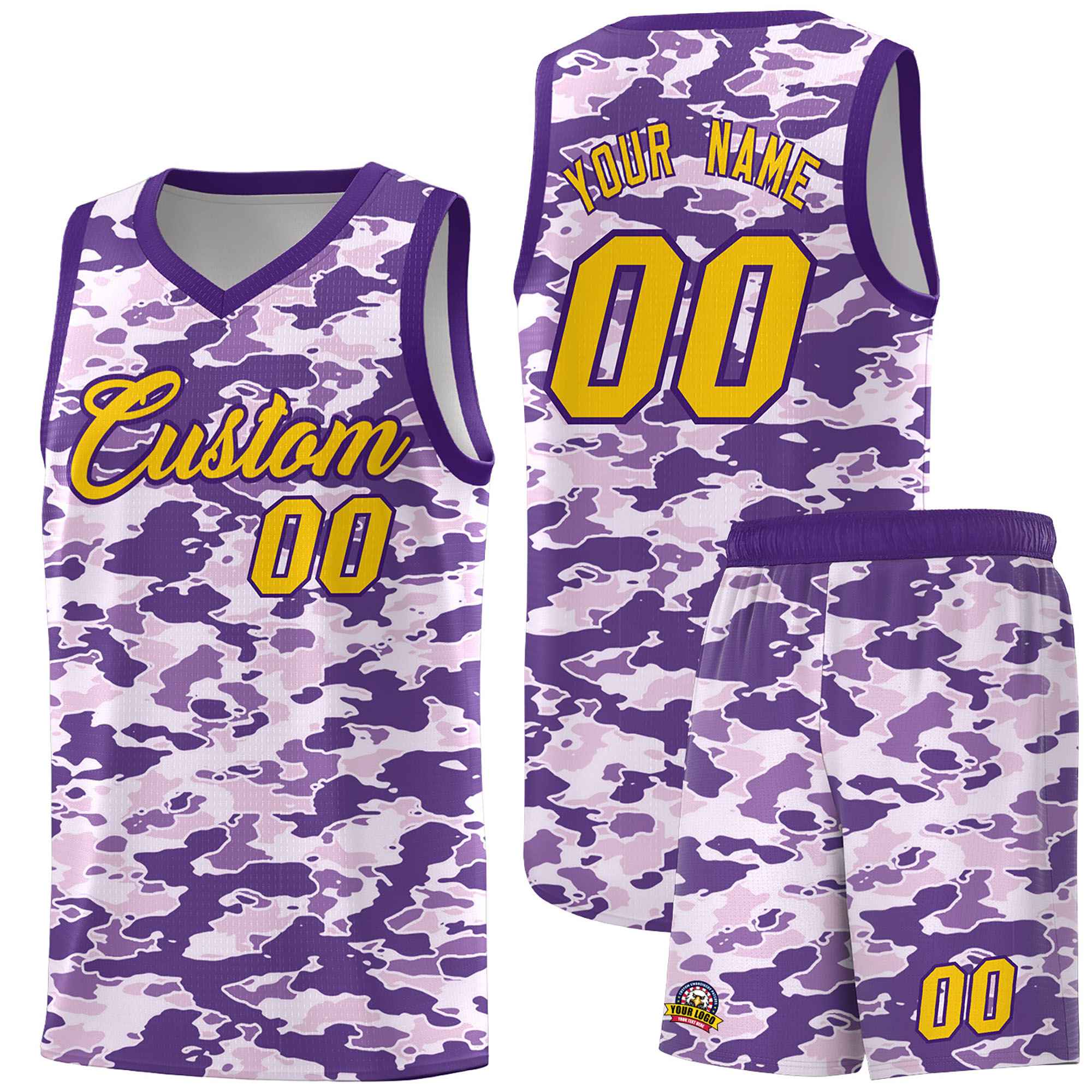 Custom Personalized Camo Kits Sports Uniform Basketball Jersey|KXKSHOP