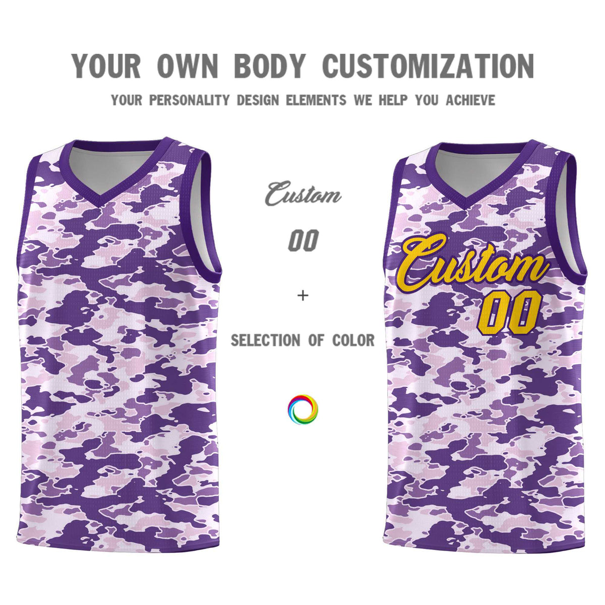 Custom Personalized Camo Kits Sports Uniform Basketball Jersey|KXKSHOP