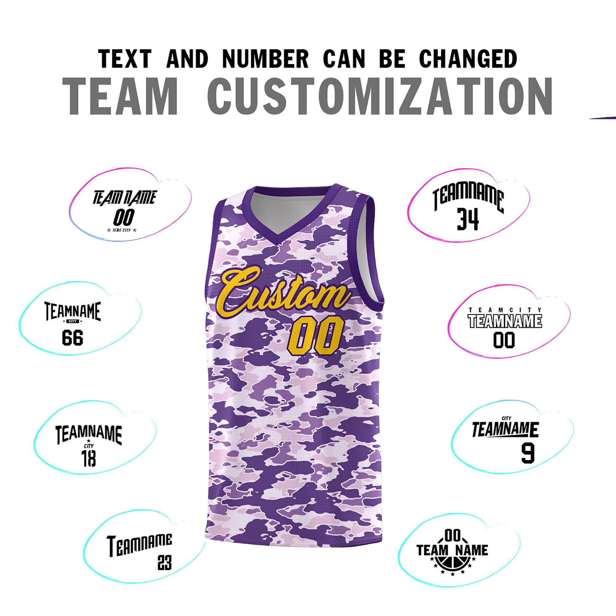 Custom Personalized Camo Kits Sports Uniform Basketball Jersey|KXKSHOP