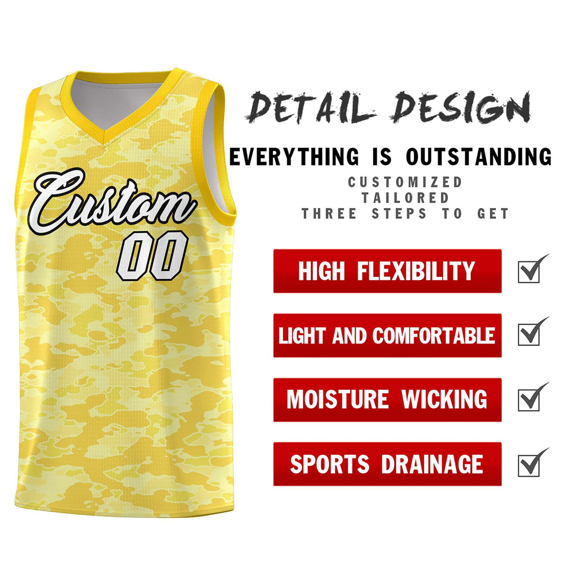 Custom Personalized Camo Kits Sports Uniform Basketball Jersey|KXKSHOP