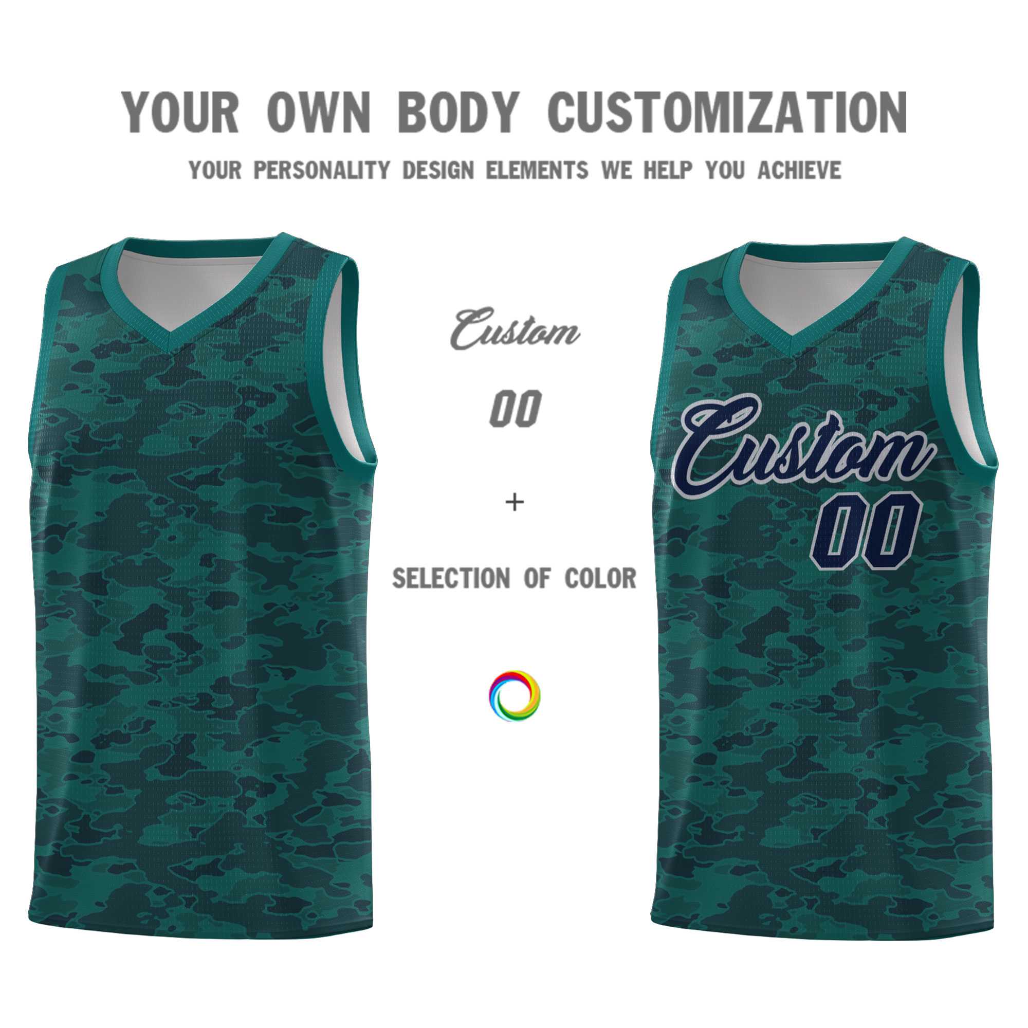 Custom Personalized Camo Kits Sports Uniform Basketball Jersey|KXKSHOP