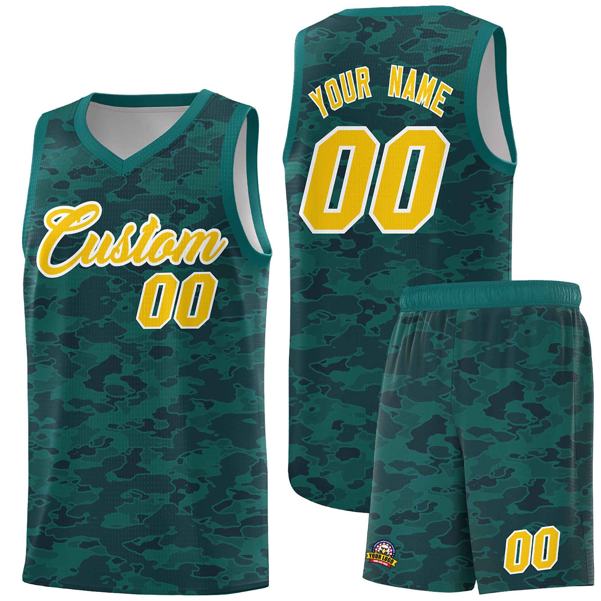 Custom Personalized Camo Kits Sports Uniform Basketball Jersey|KXKSHOP