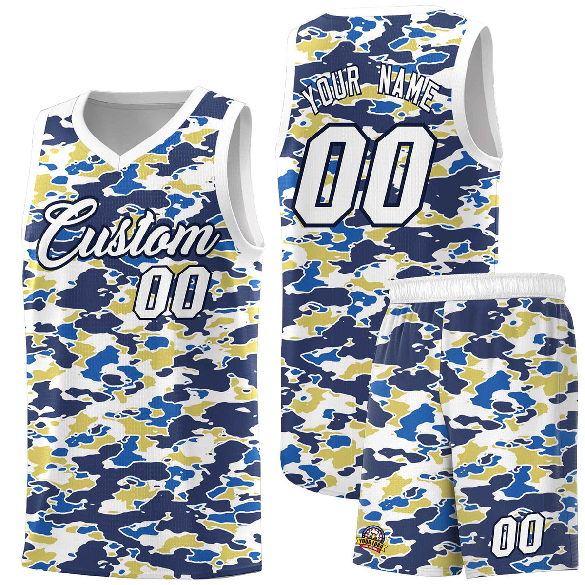 Custom Personalized Camo Kits Sports Uniform Basketball Jersey|KXKSHOP