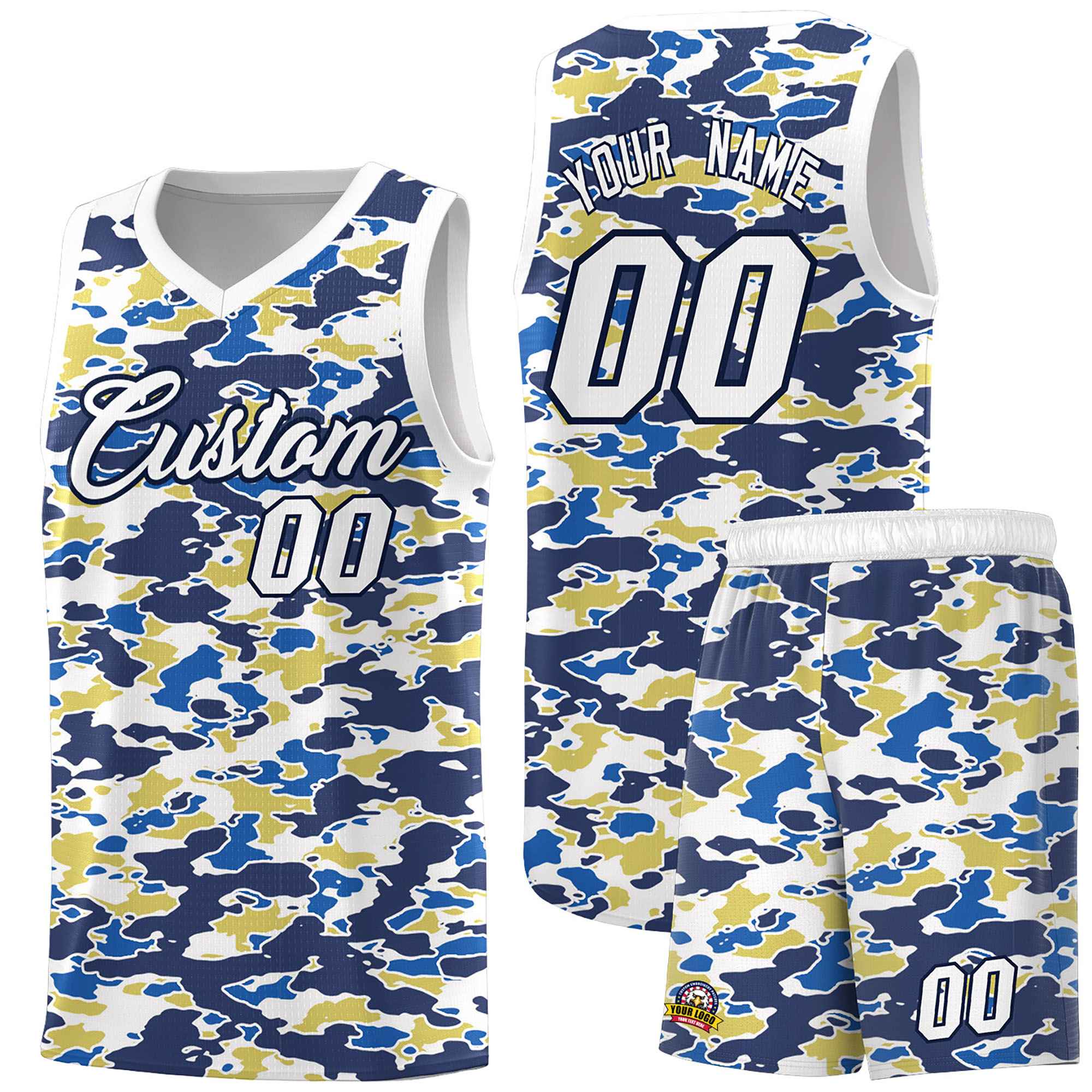 Custom Personalized Camo Kits Sports Uniform Basketball Jersey|KXKSHOP