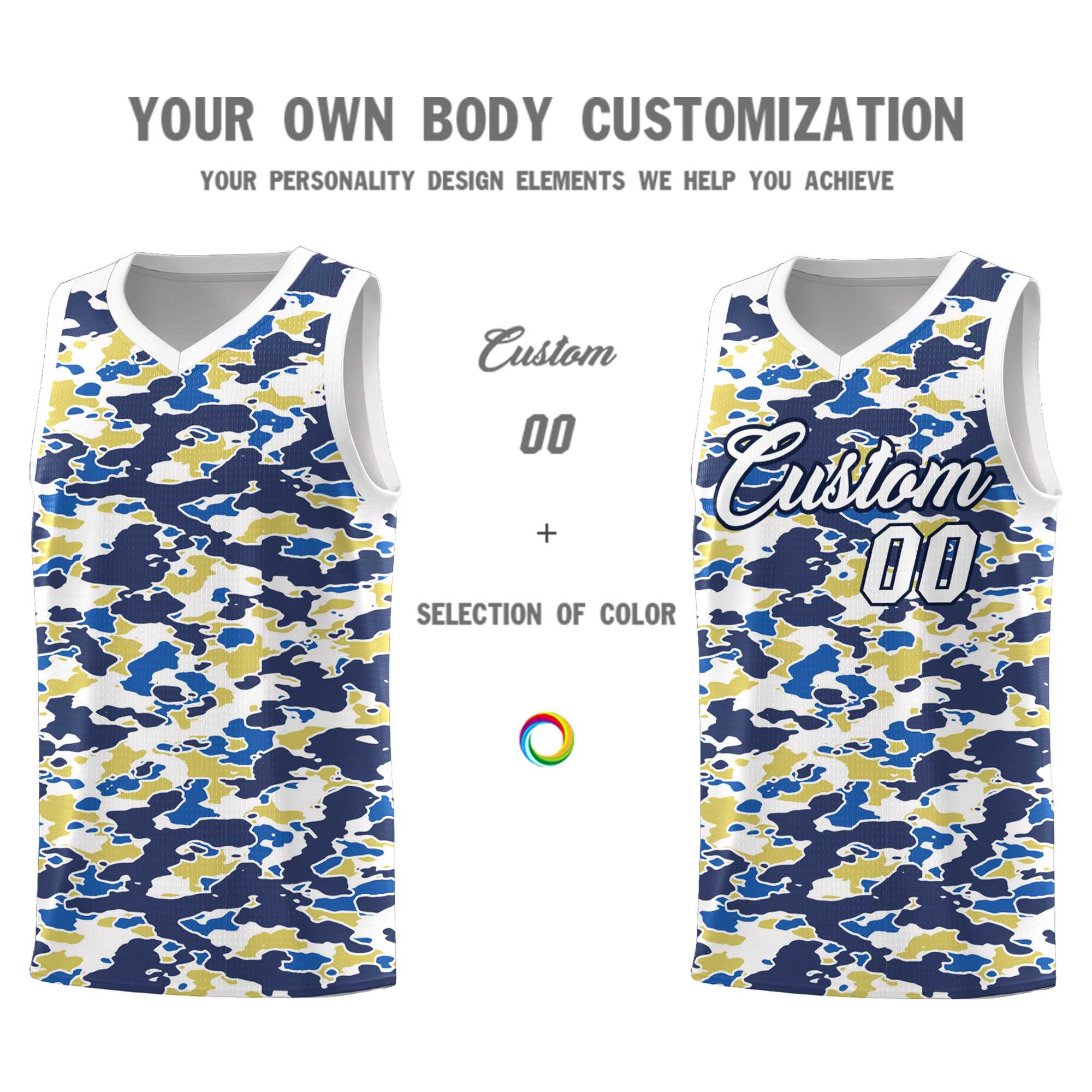 Custom Personalized Camo Kits Sports Uniform Basketball Jersey|KXKSHOP