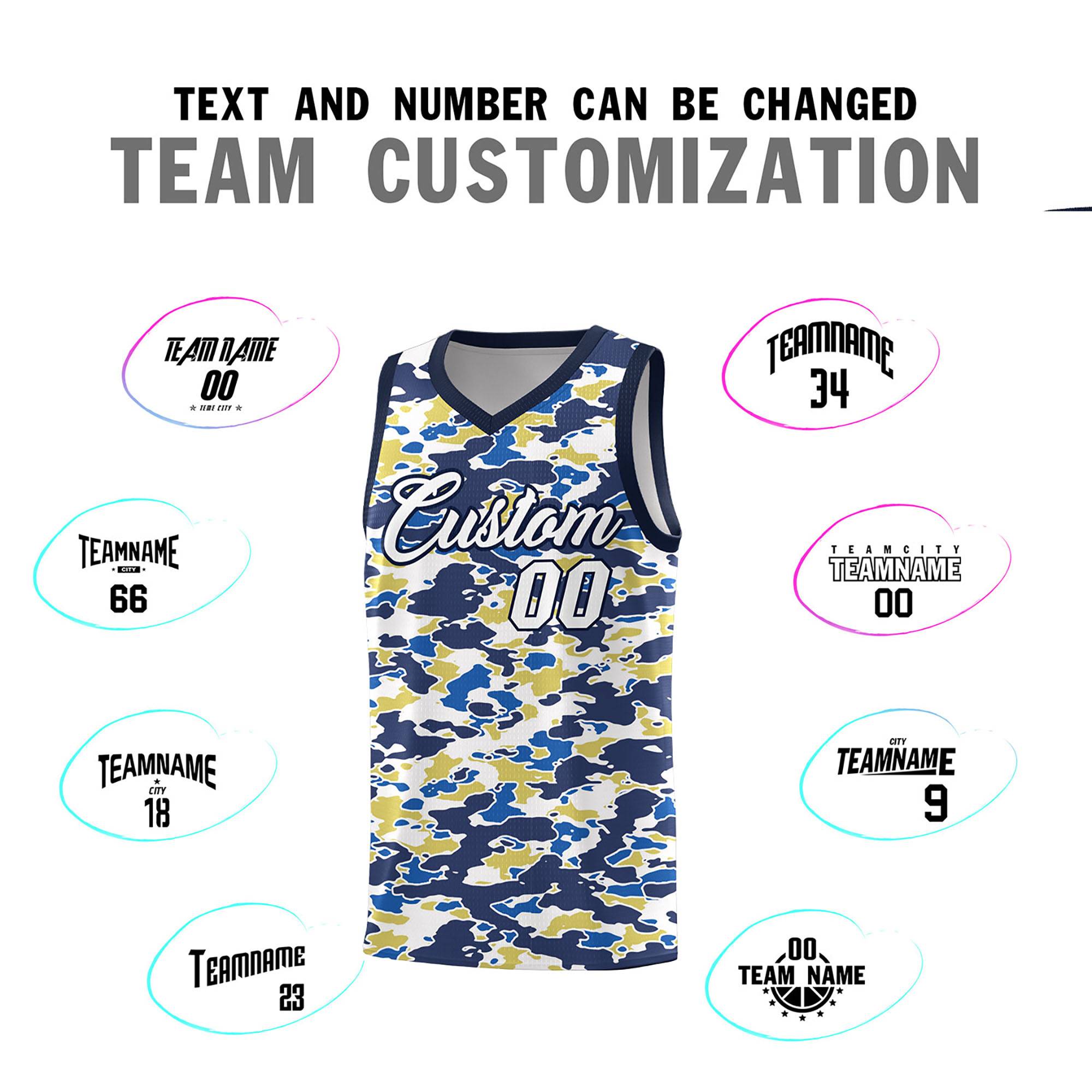 Custom Personalized Camo Kits Sports Uniform Basketball Jersey|KXKSHOP