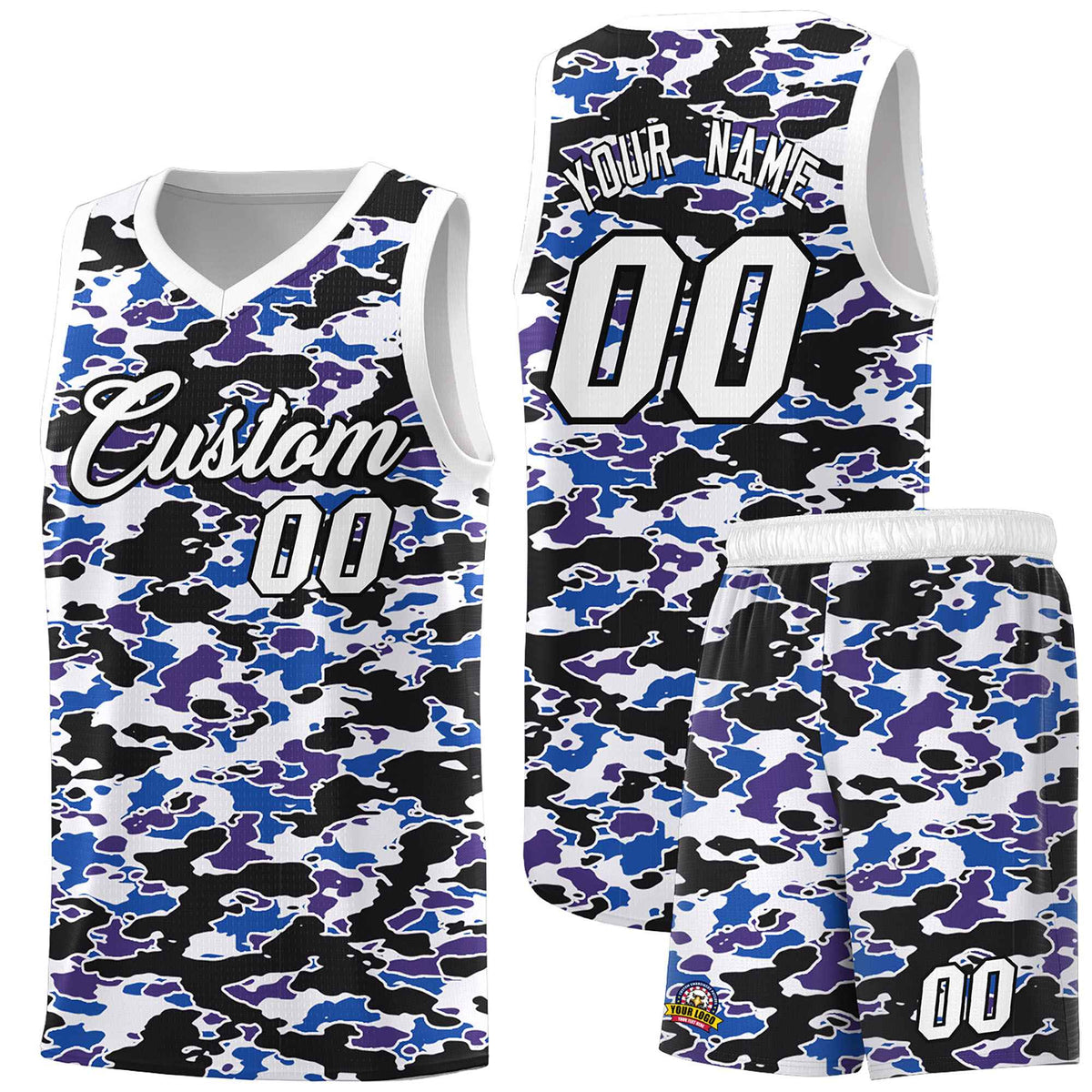 Custom Personalized Camo Kits Sports Uniform Basketball Jersey|KXKSHOP