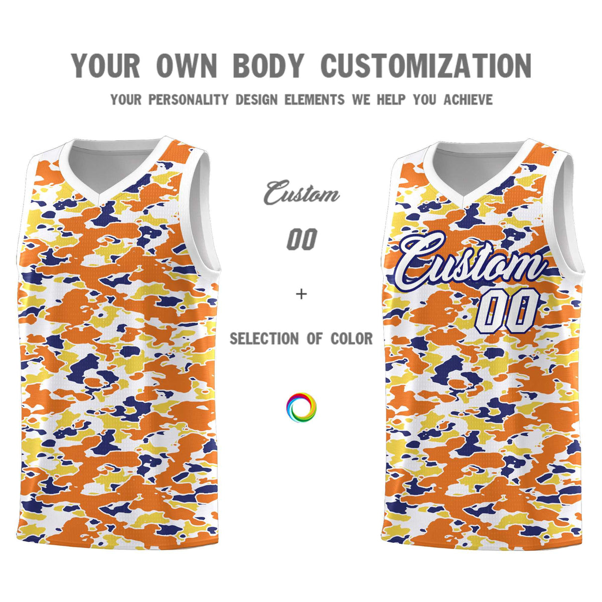 Custom Personalized Camo Kits Sports Uniform Basketball Jersey|KXKSHOP