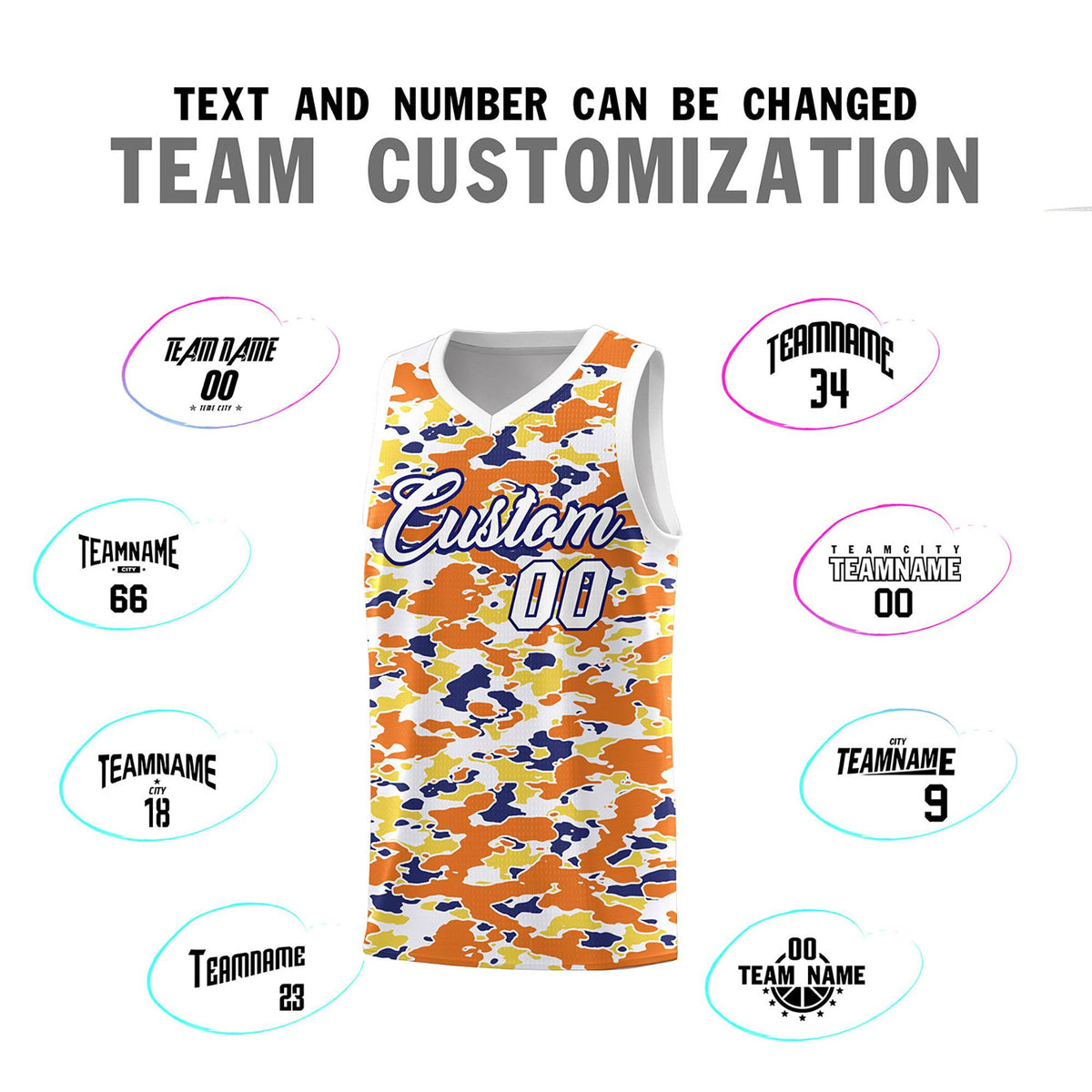 Custom Personalized Camo Kits Sports Uniform Basketball Jersey|KXKSHOP