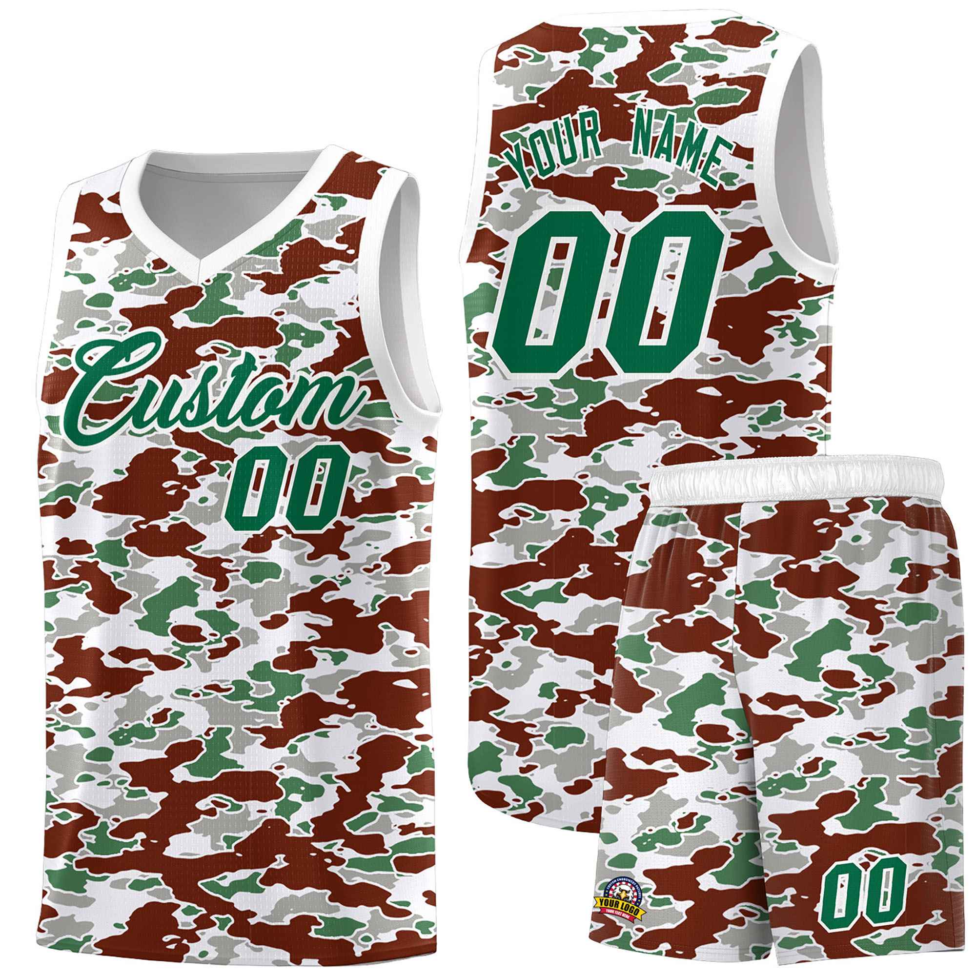 Custom Personalized Camo Kits Sports Uniform Basketball Jersey|KXKSHOP
