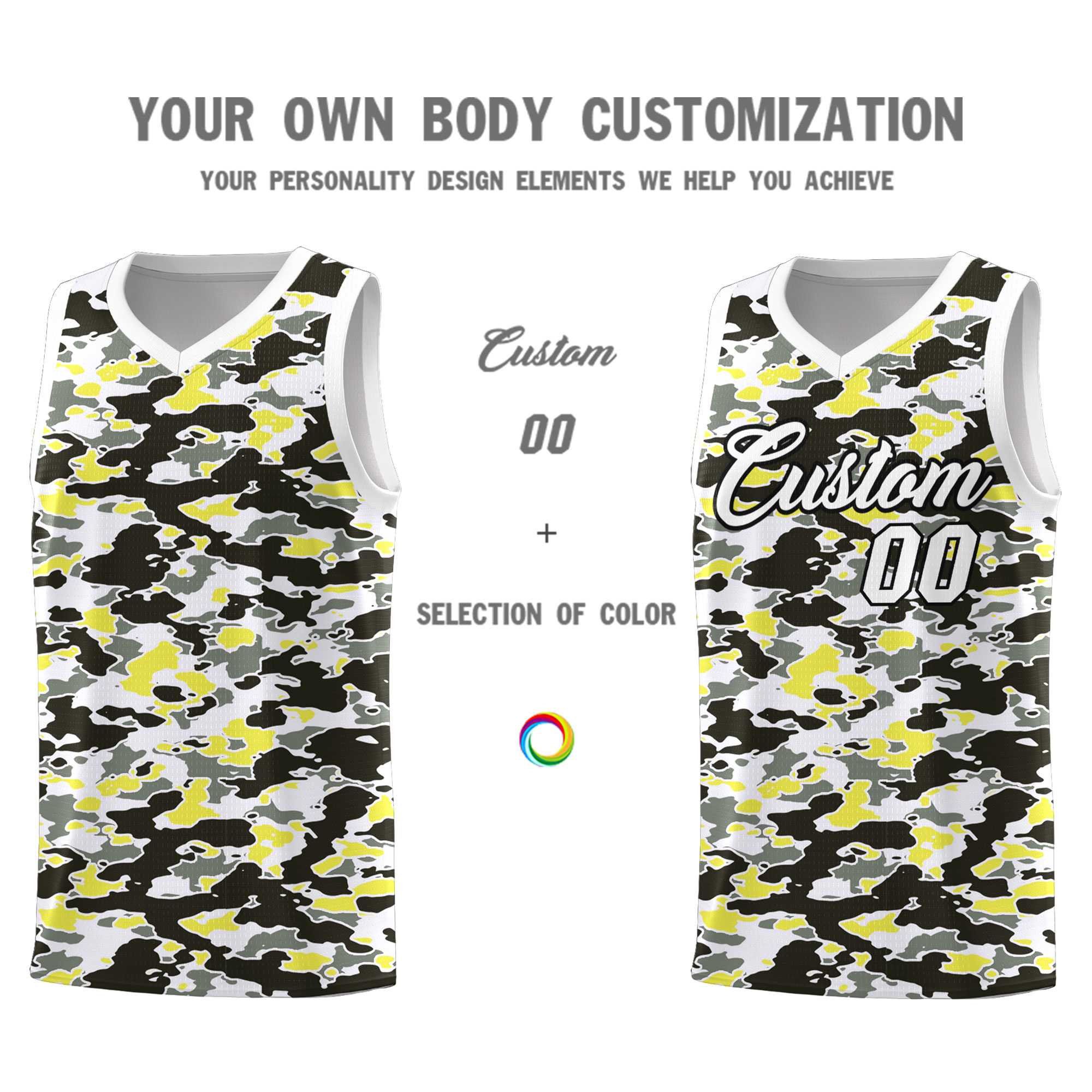 Custom Personalized Camo Kits Sports Uniform Basketball Jersey|KXKSHOP