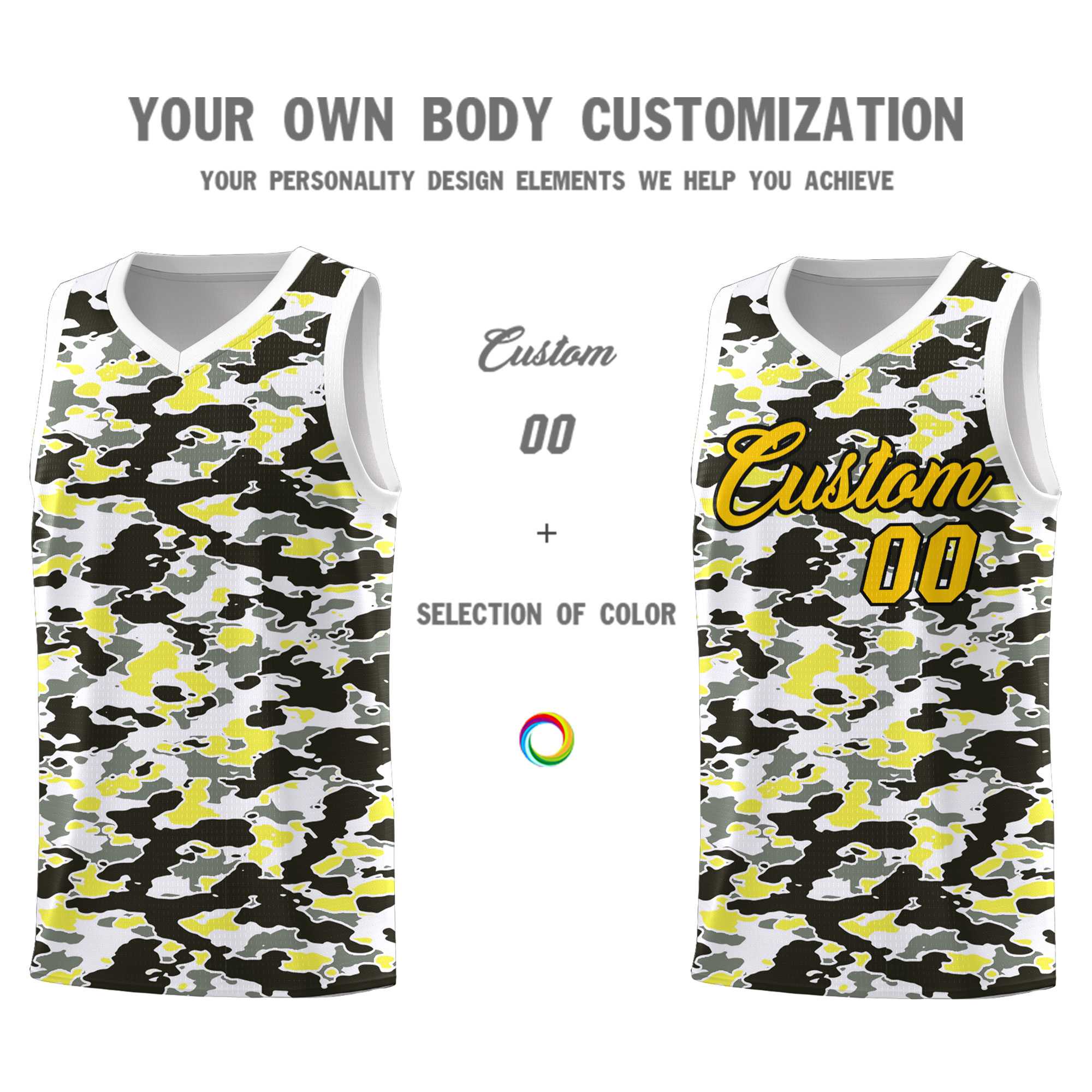 Custom Personalized Camo Kits Sports Uniform Basketball Jersey|KXKSHOP